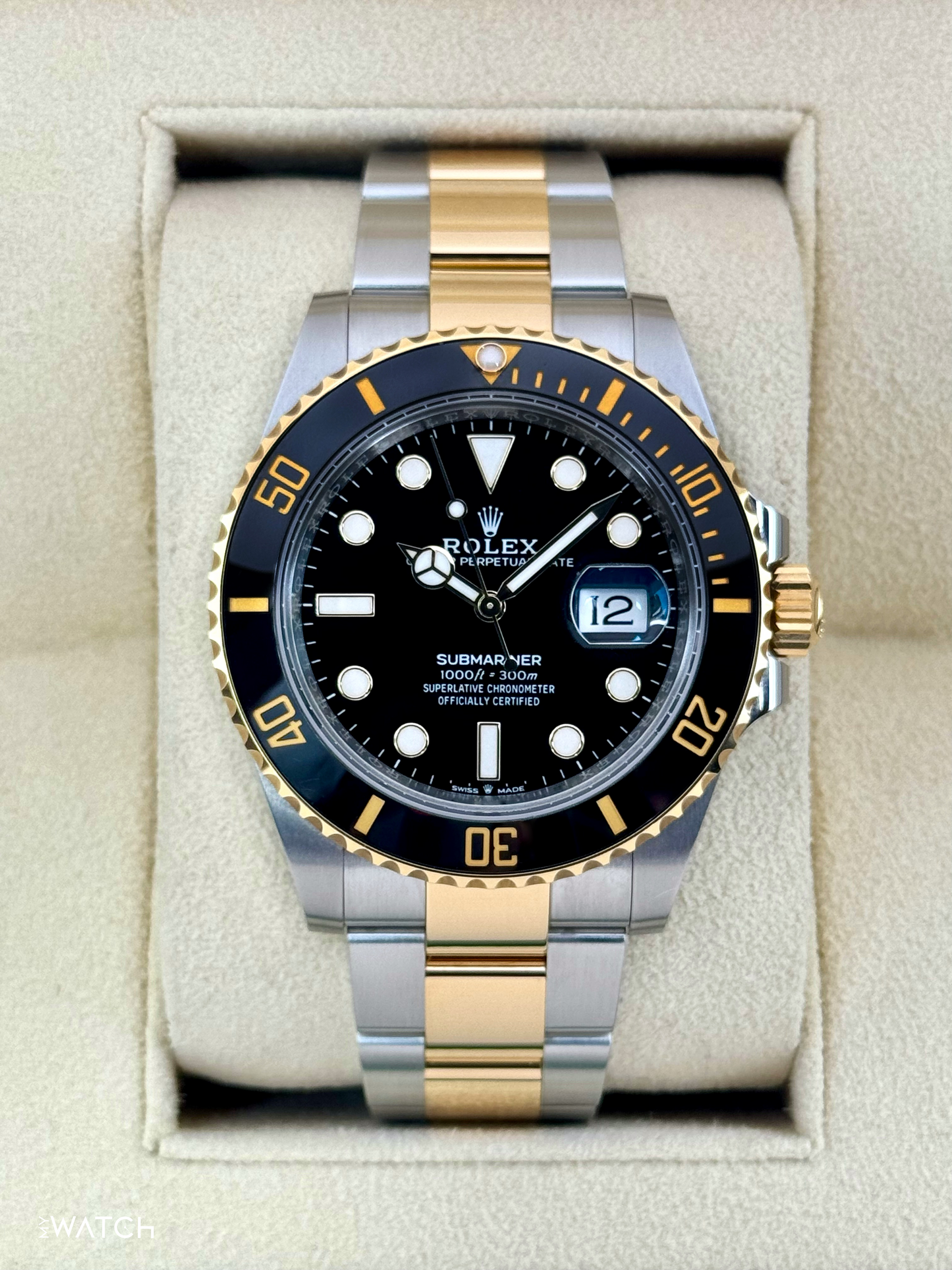 2024 Rolex Submariner 41mm 126613LN Two-Tone Black Dial - MyWatchLLC