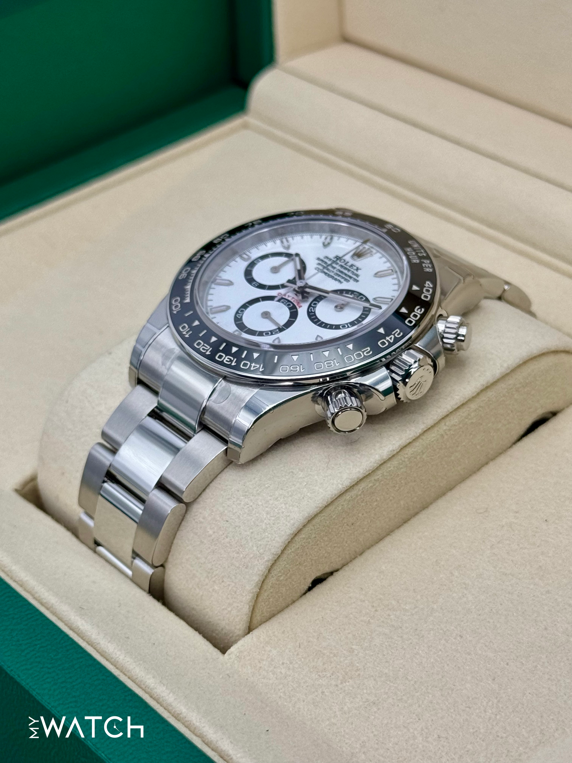 NEW 2025 Rolex Daytona 40mm 126500LN Stainless Steel Panda Dial (STICKERED) - MyWatchLLC