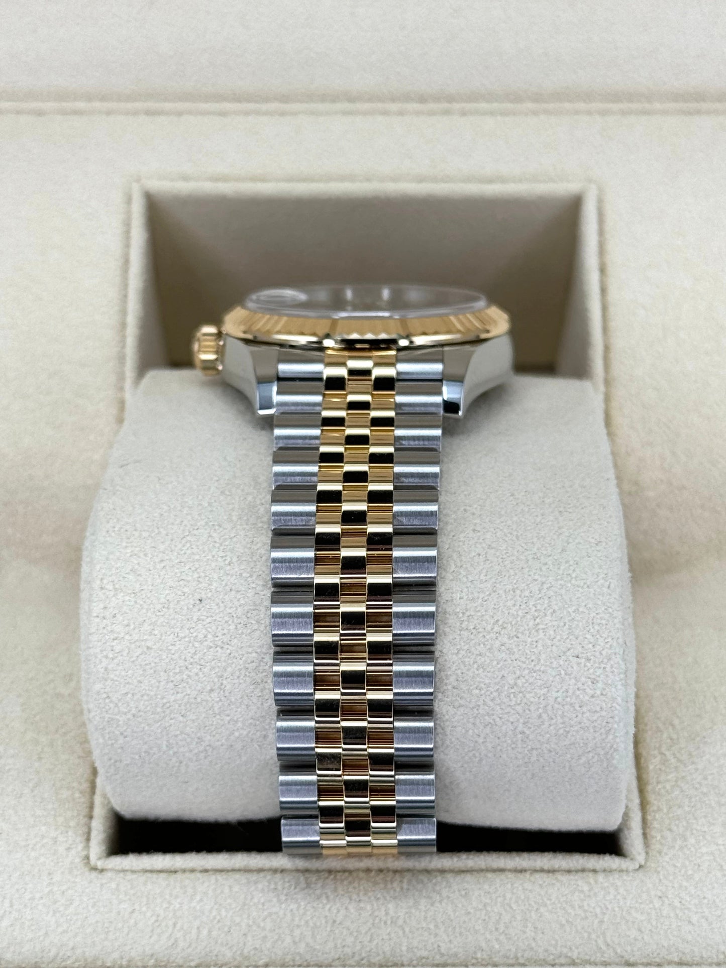 NEW 2023 Rolex Lady-Datejust 31mm 278273 Two-Tone Jubilee Green Dial - MyWatchLLC