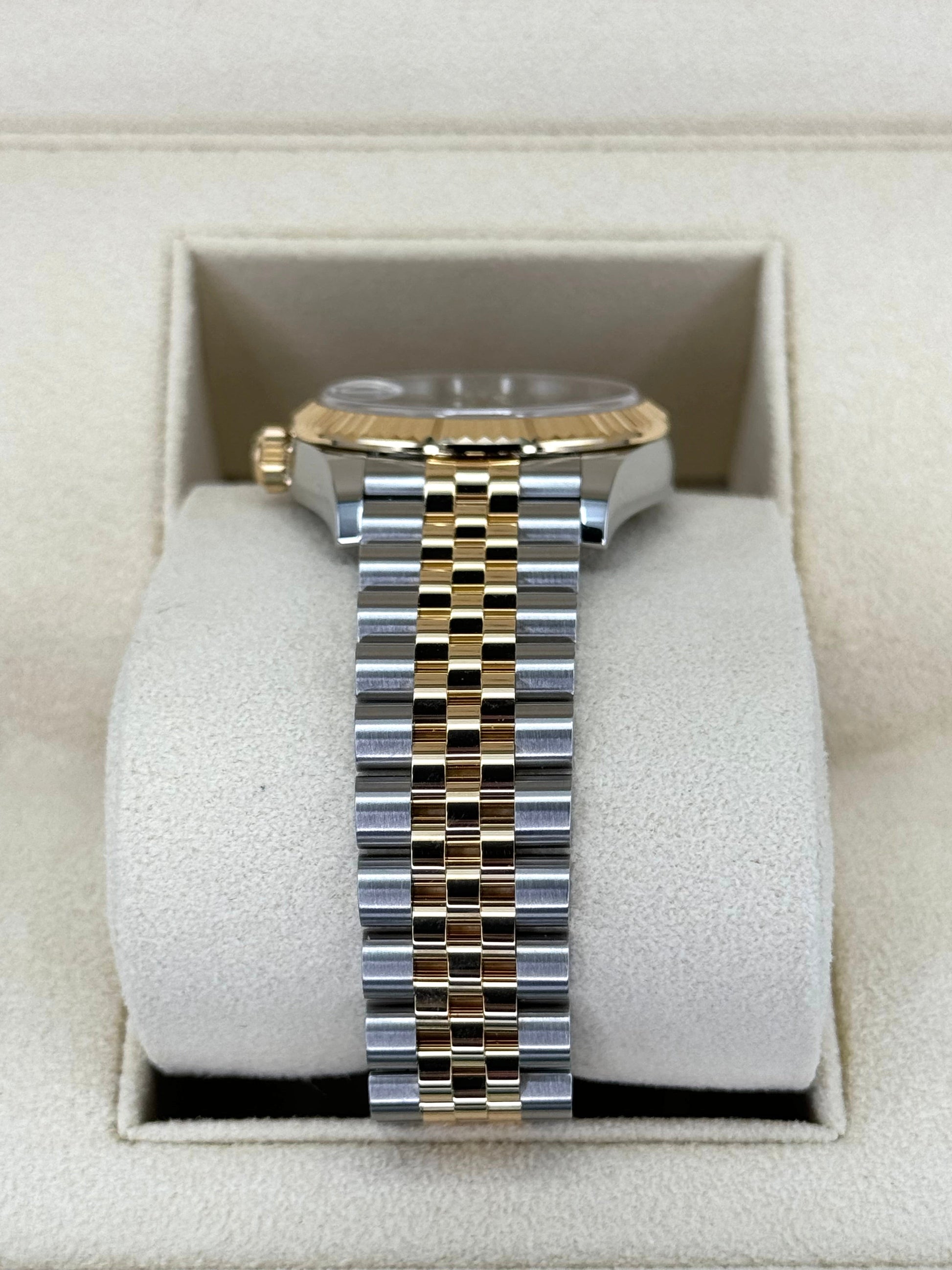 NEW 2023 Rolex Lady-Datejust 31mm 278273 Two-Tone Jubilee Green Dial - MyWatchLLC