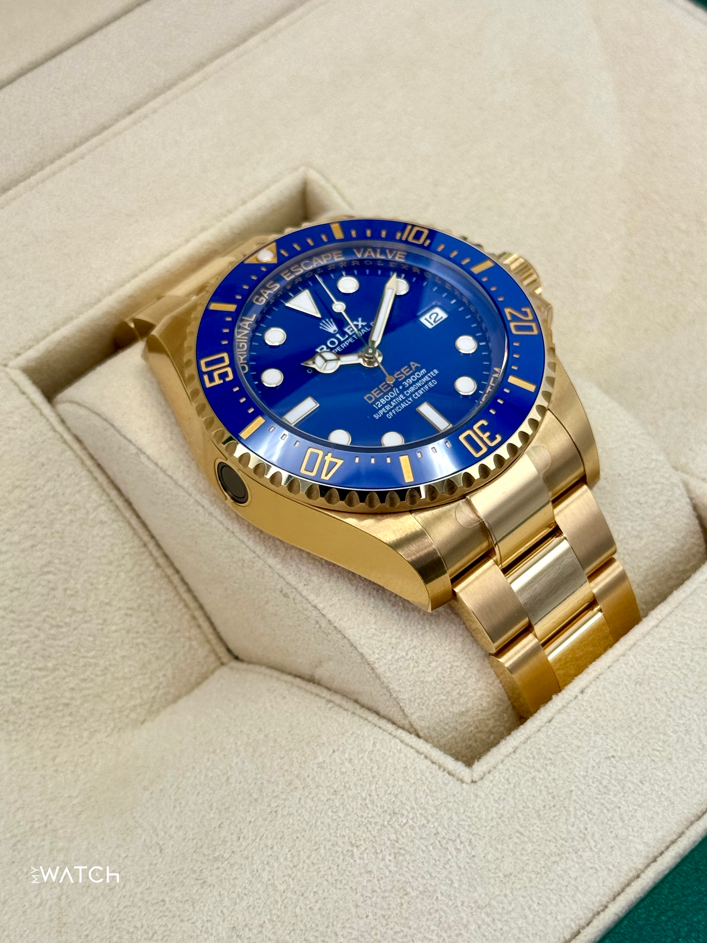 NEW 2025 Rolex Deepsea 44mm 136668LB Yellow Gold Blue Dial (STICKERED) - MyWatchLLC