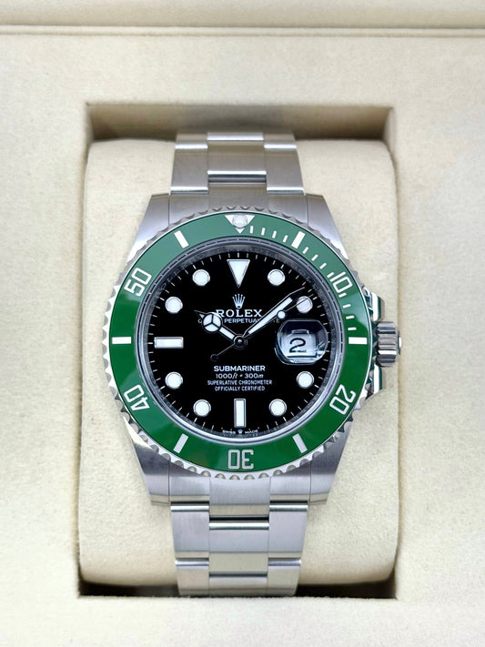 NEW 2025 Rolex Submariner "Starbucks" 41mm 126610LV Black Dial - MyWatchLLC