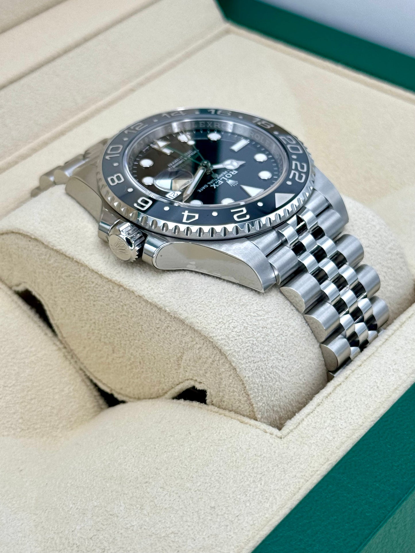 NEW 2024 Rolex GMT-Master II "Bruce Wayne" 40mm 126710GRNR Black Dial - MyWatchLLC