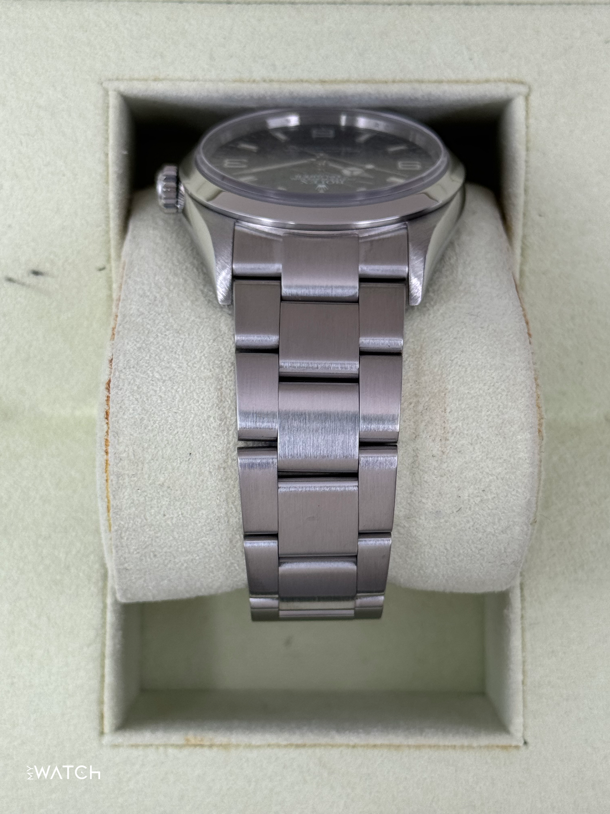 2013 Rolex Explorer 36mm 114270 Stainless Steel Black Dial - MyWatchLLC