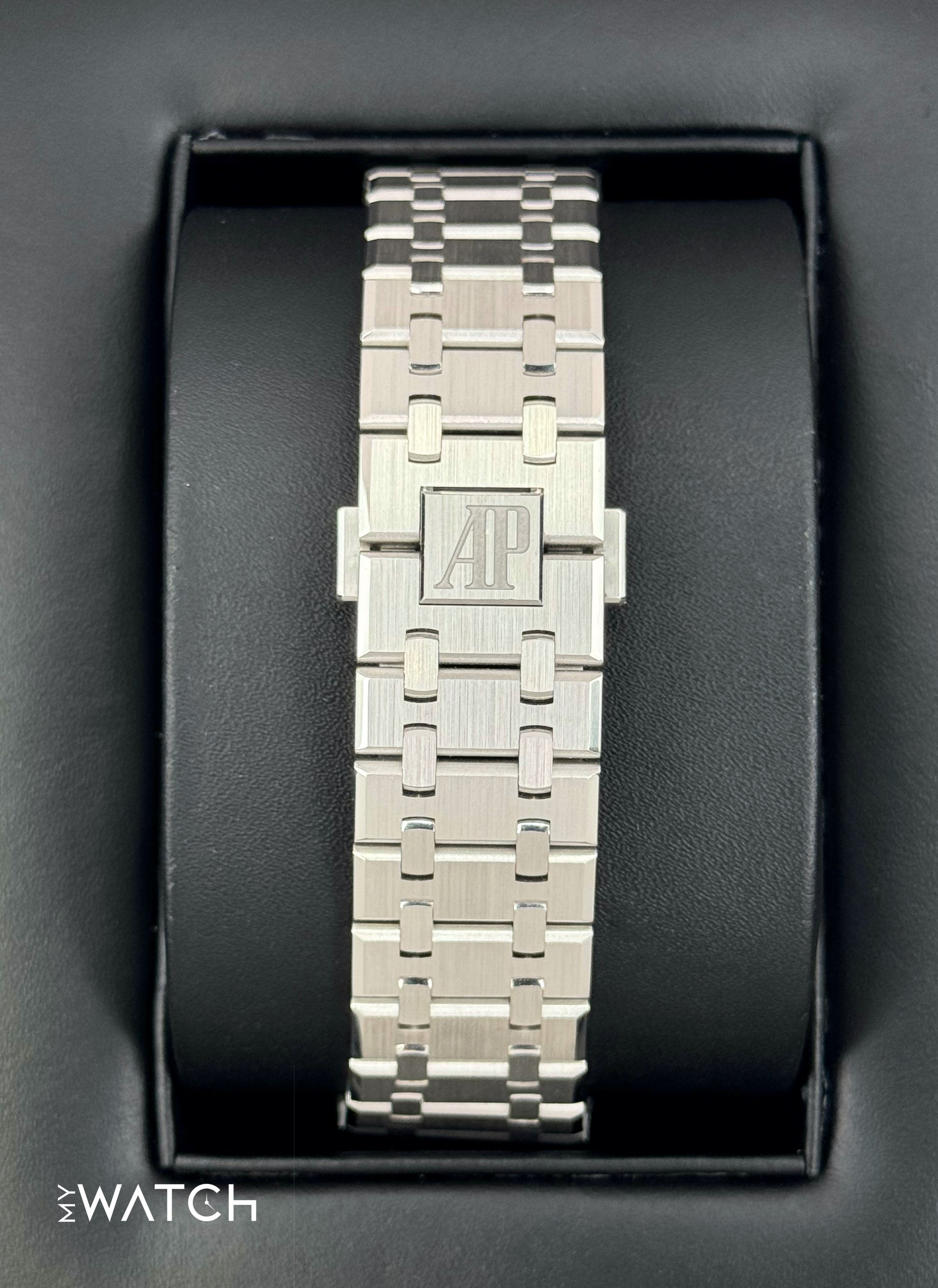 NEW 2021 Audemars Piguet  Royal Oak  41mm 15503BC Blue Dial - MyWatchLLC