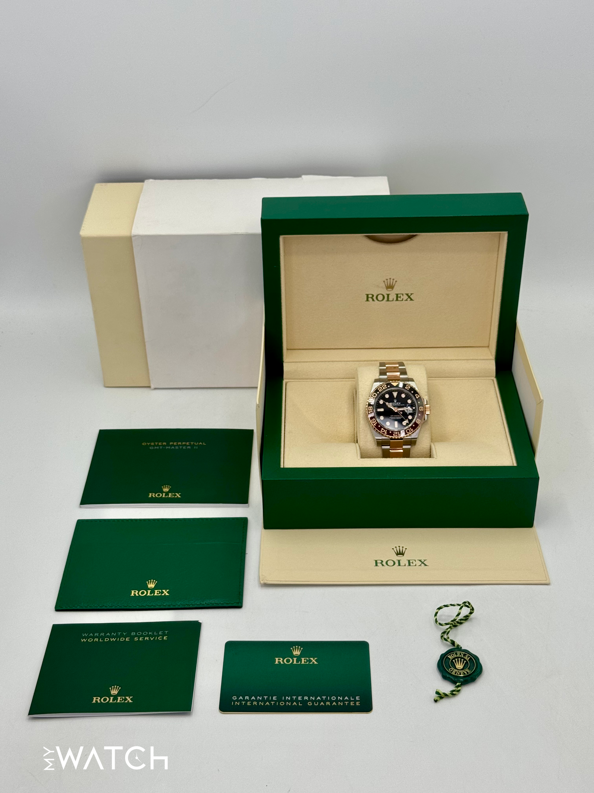 2023 Rolex GMT-Master II "Rootbeer" 40mm 126711CHNR Two-Tone - MyWatchLLC