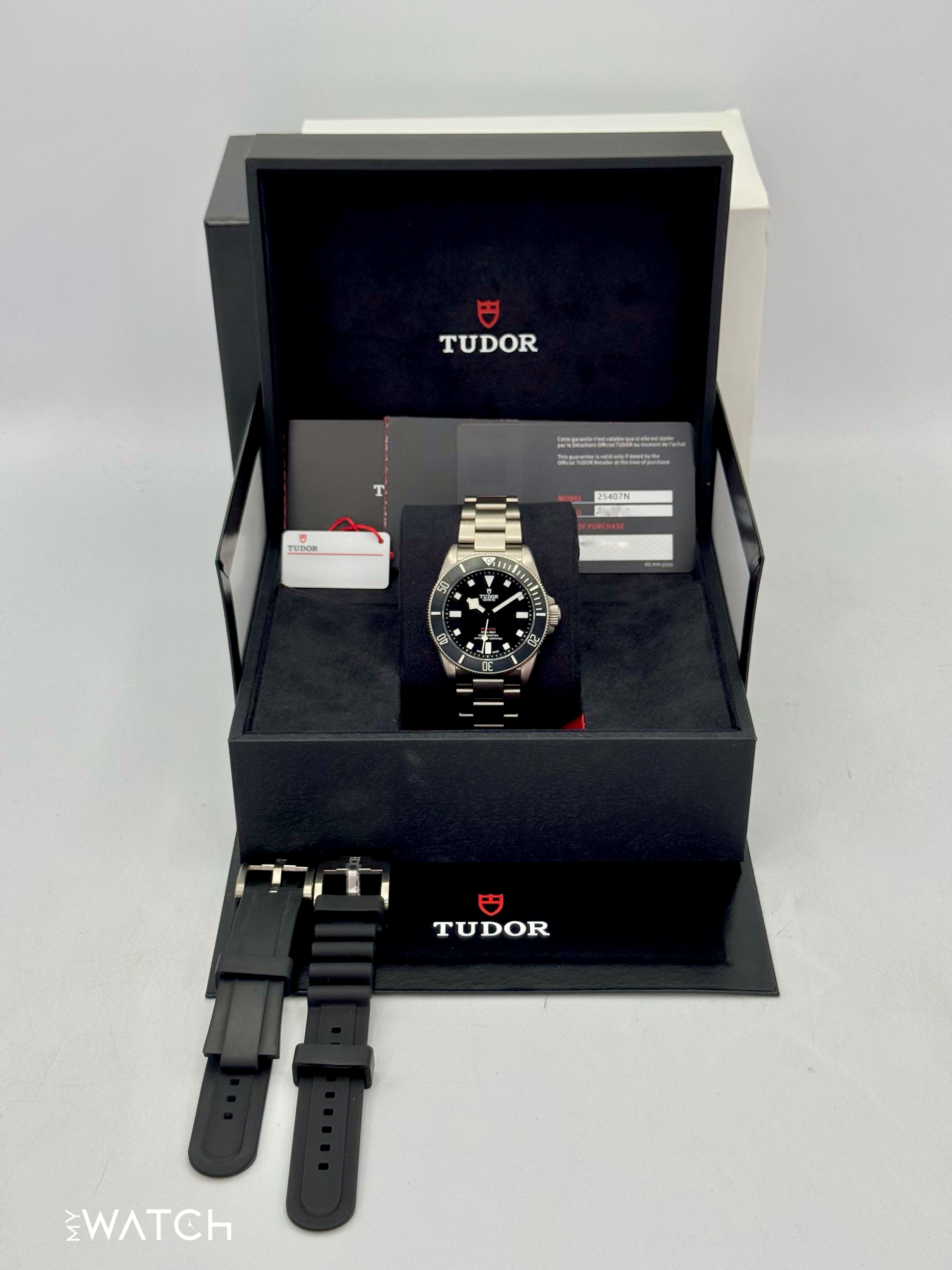 2023 Tudor Pelagos 39mm 25407N Titanium Black Dial - MyWatchLLC