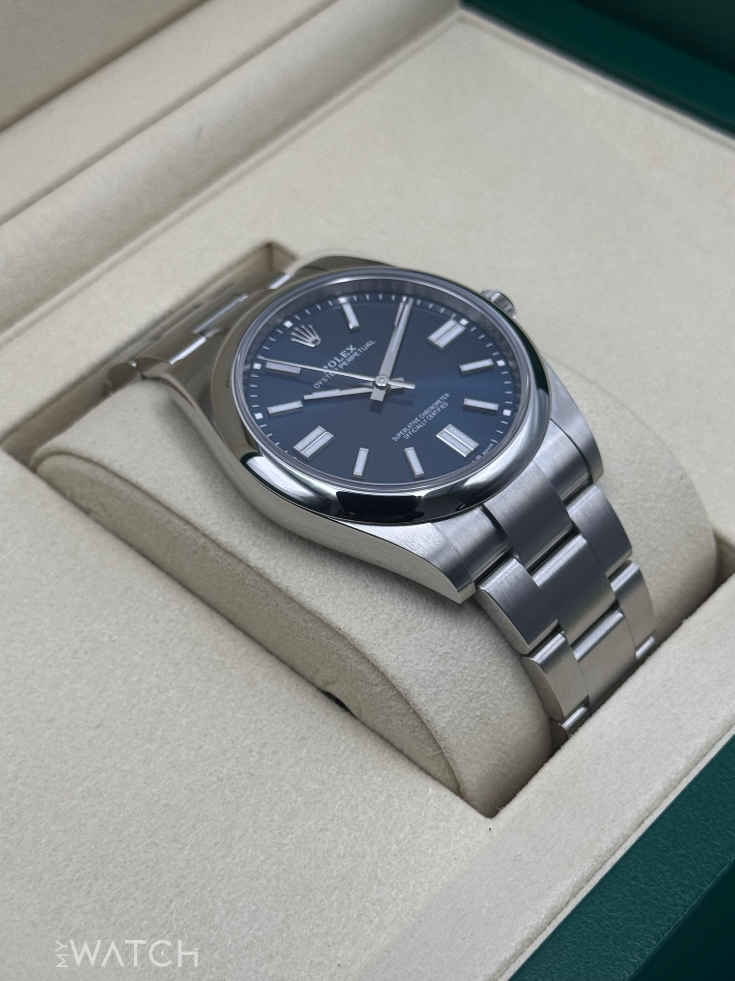 NEW 2025 Rolex Oyster Perpetual 41mm 124300 Blue Dial - MyWatchLLC