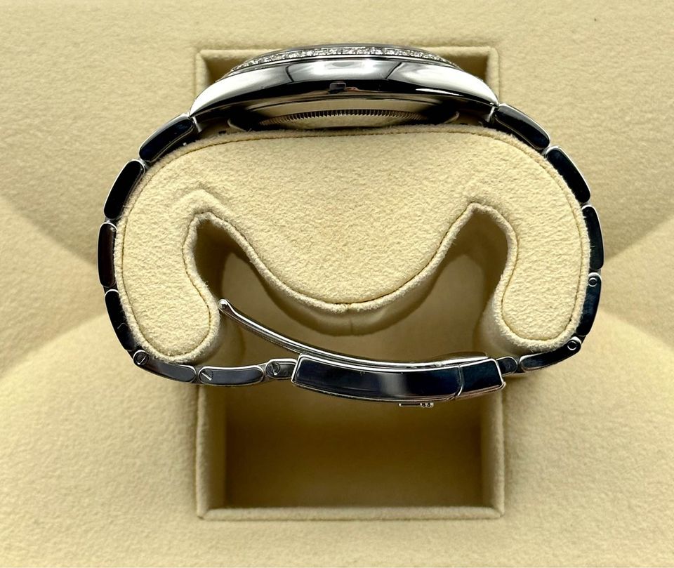 Rolex Datejust 41mm 126300 Stainless Steel with Diamonds Oyster - MyWatchLLC