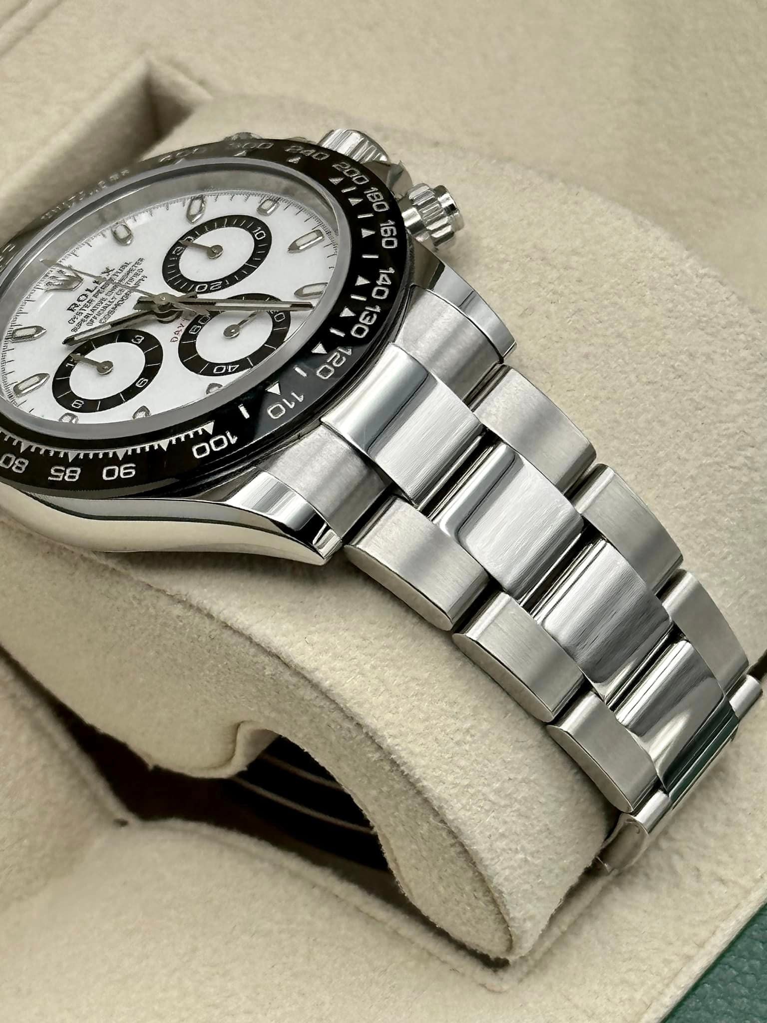NEW 2023 Rolex Daytona 116500LN White Panda Dial Stainless Steel - MyWatchLLC