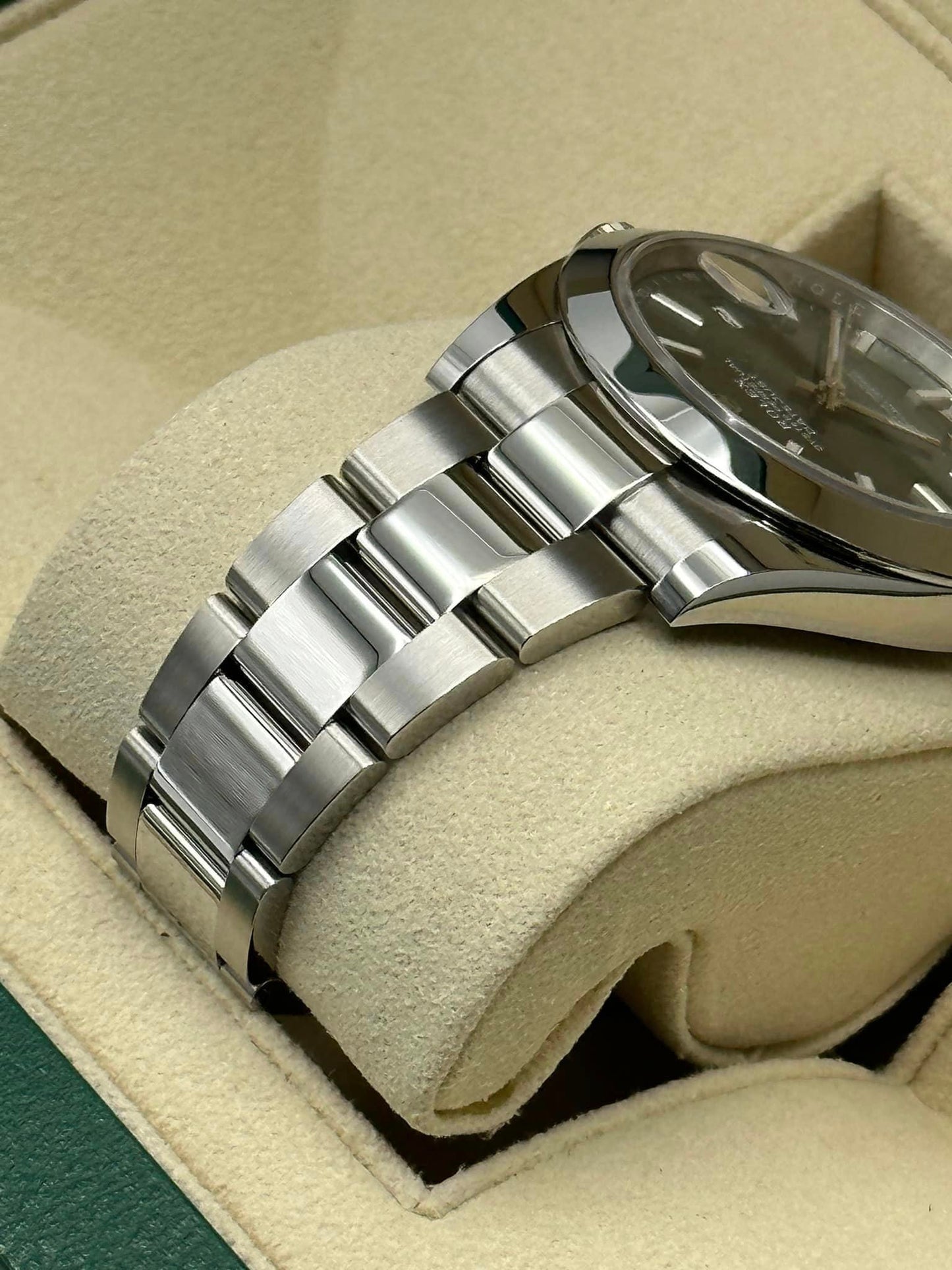 2022 Rolex Datejust 41mm 126300  Stainless Steel Mint Dial Oyster - MyWatchLLC