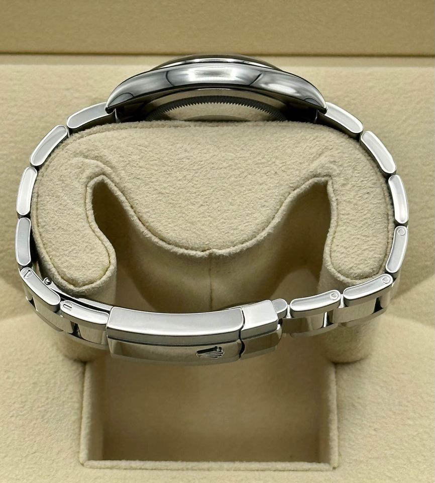 2022 Rolex Datejust 36mm 126200 Stainless Steel Black Dial Oyster - MyWatchLLC