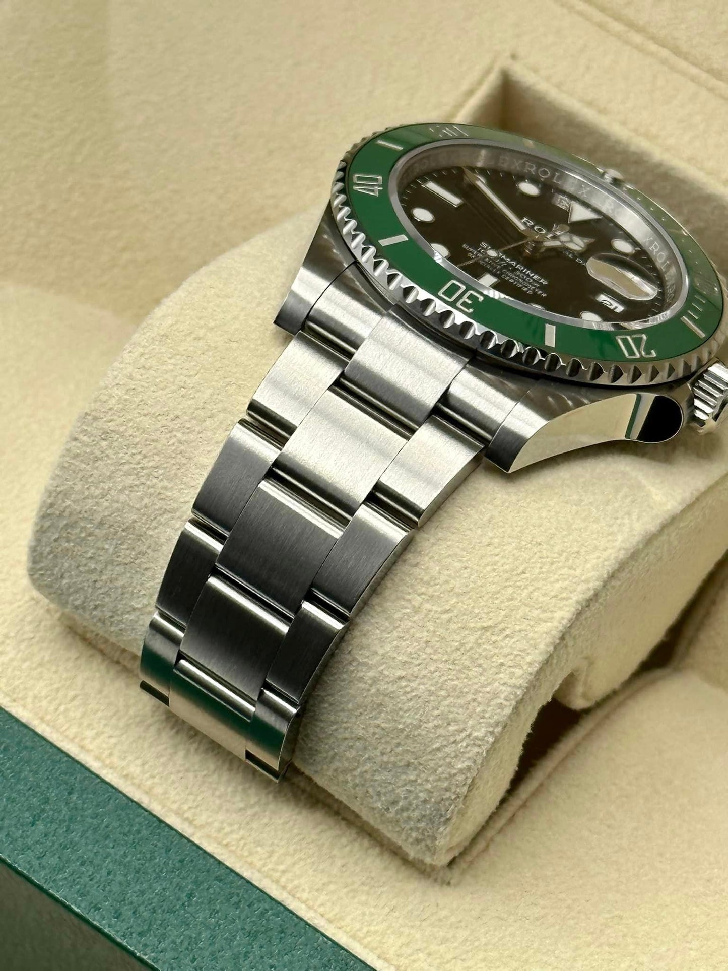 NEW 2023 Rolex Submariner "Starbucks" 126610LV Stainless Steel Oyster - MyWatchLLC