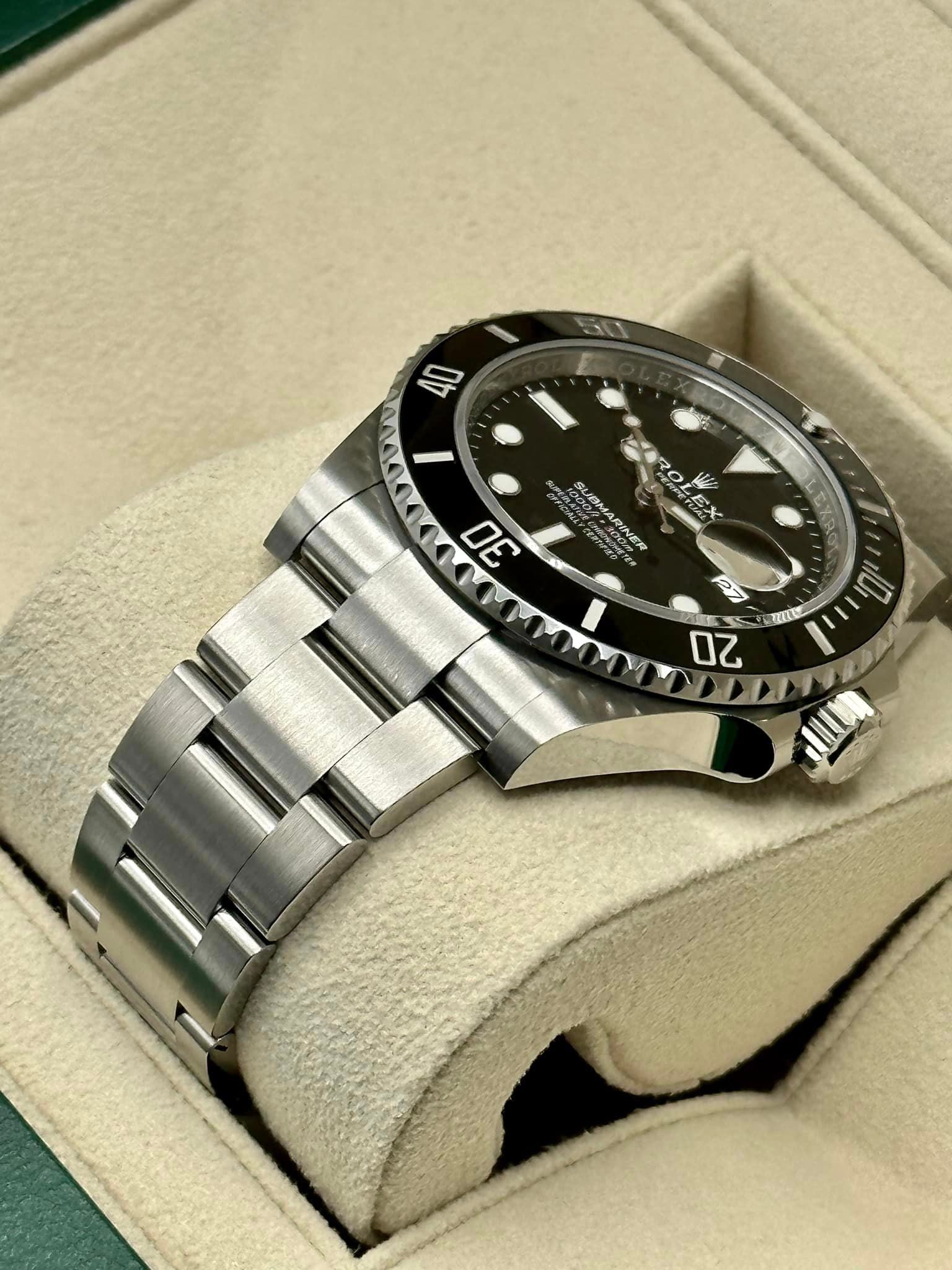 NEW 2023 Rolex Submariner Stainless Steel Black Dial Oyster - MyWatchLLC