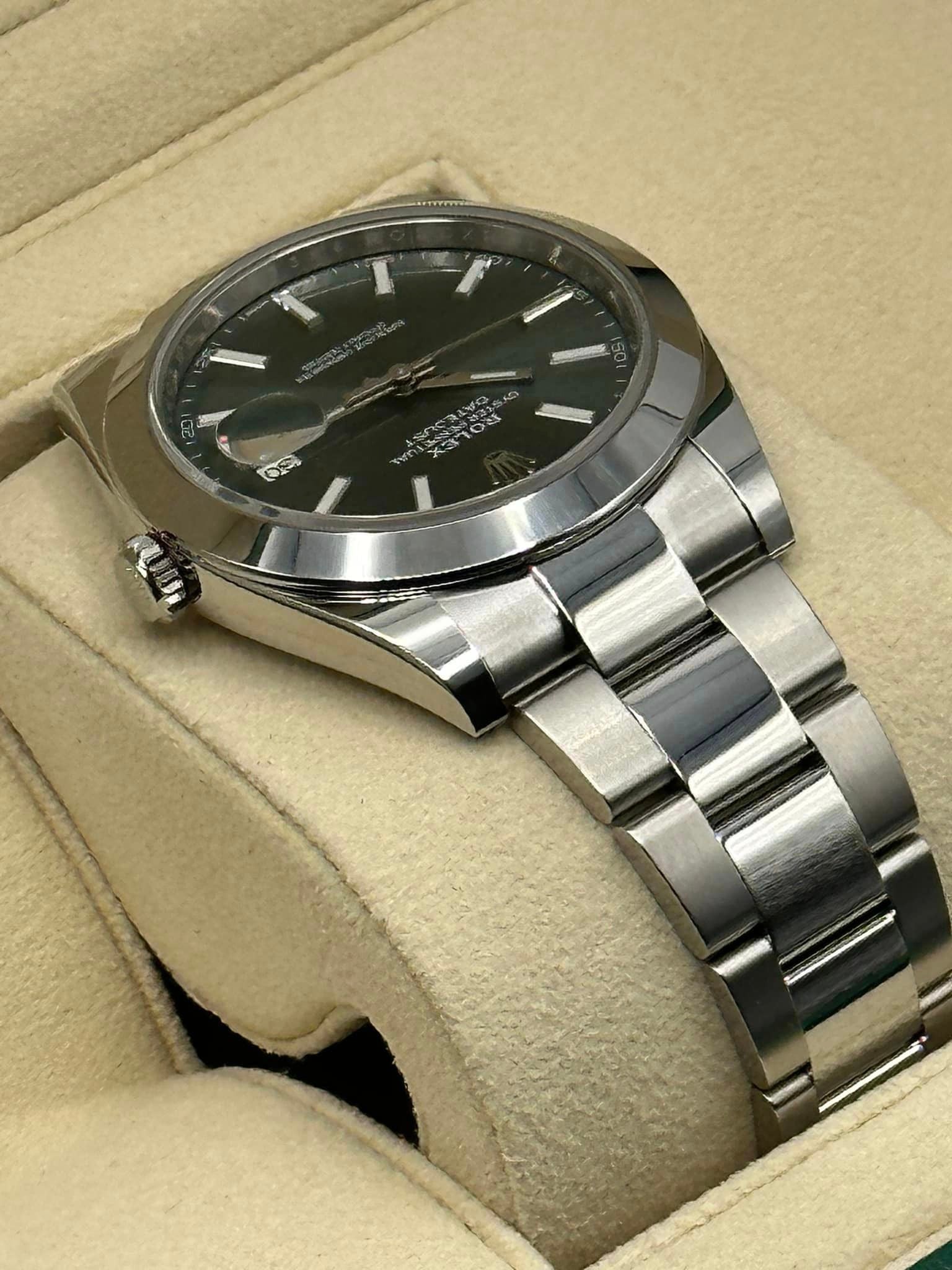 New 2023 Rolex Datejust 41mm 126300 Mint Green Dial Oyster - MyWatchLLC