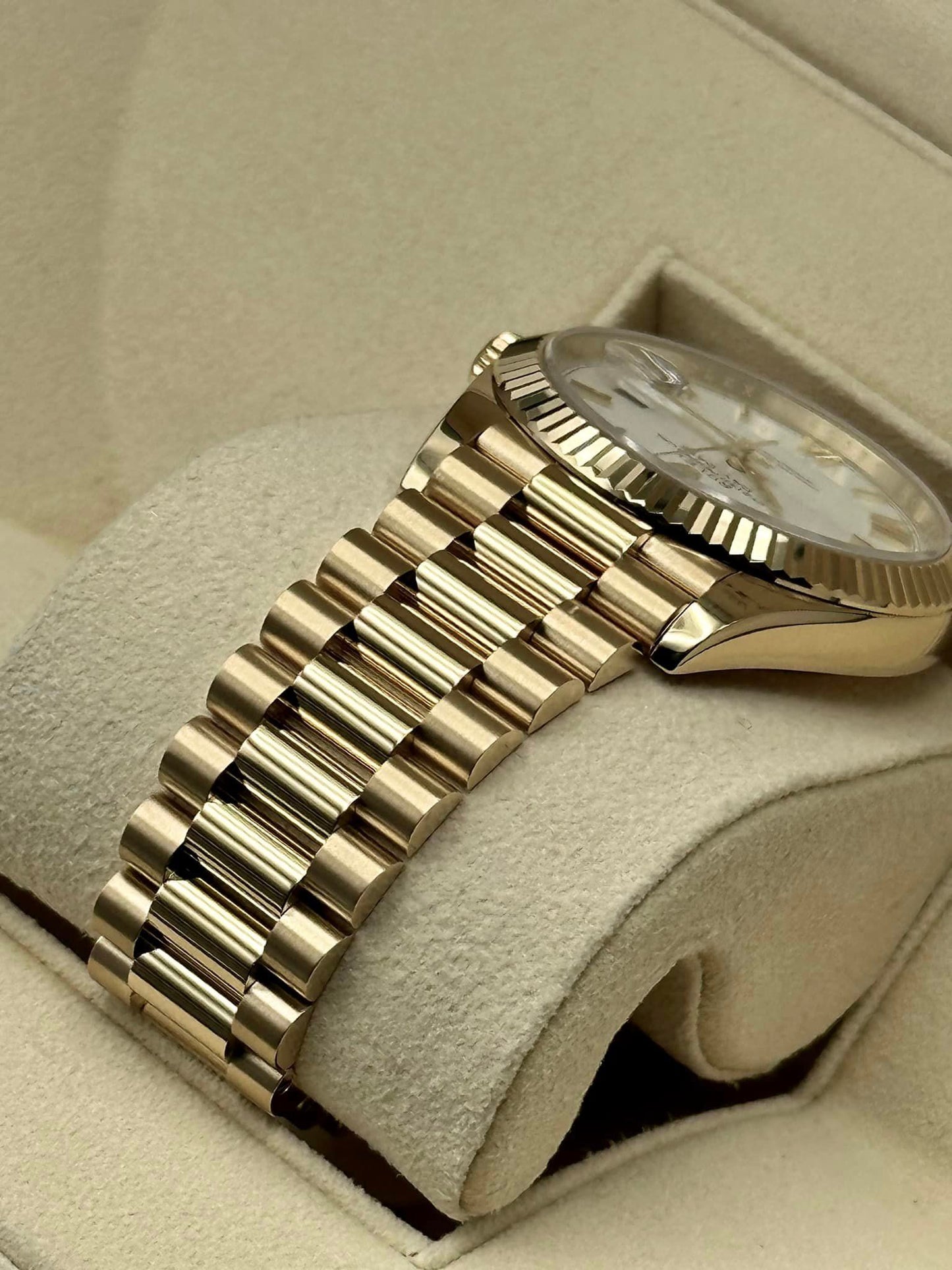 Rolex Day-Date 228238 White Roman Numeral Dial - MyWatchLLC