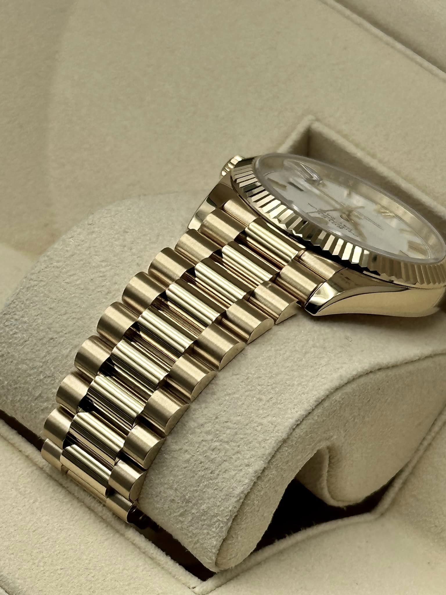 Rolex Day-Date 228238 White Roman Numeral Dial - MyWatchLLC