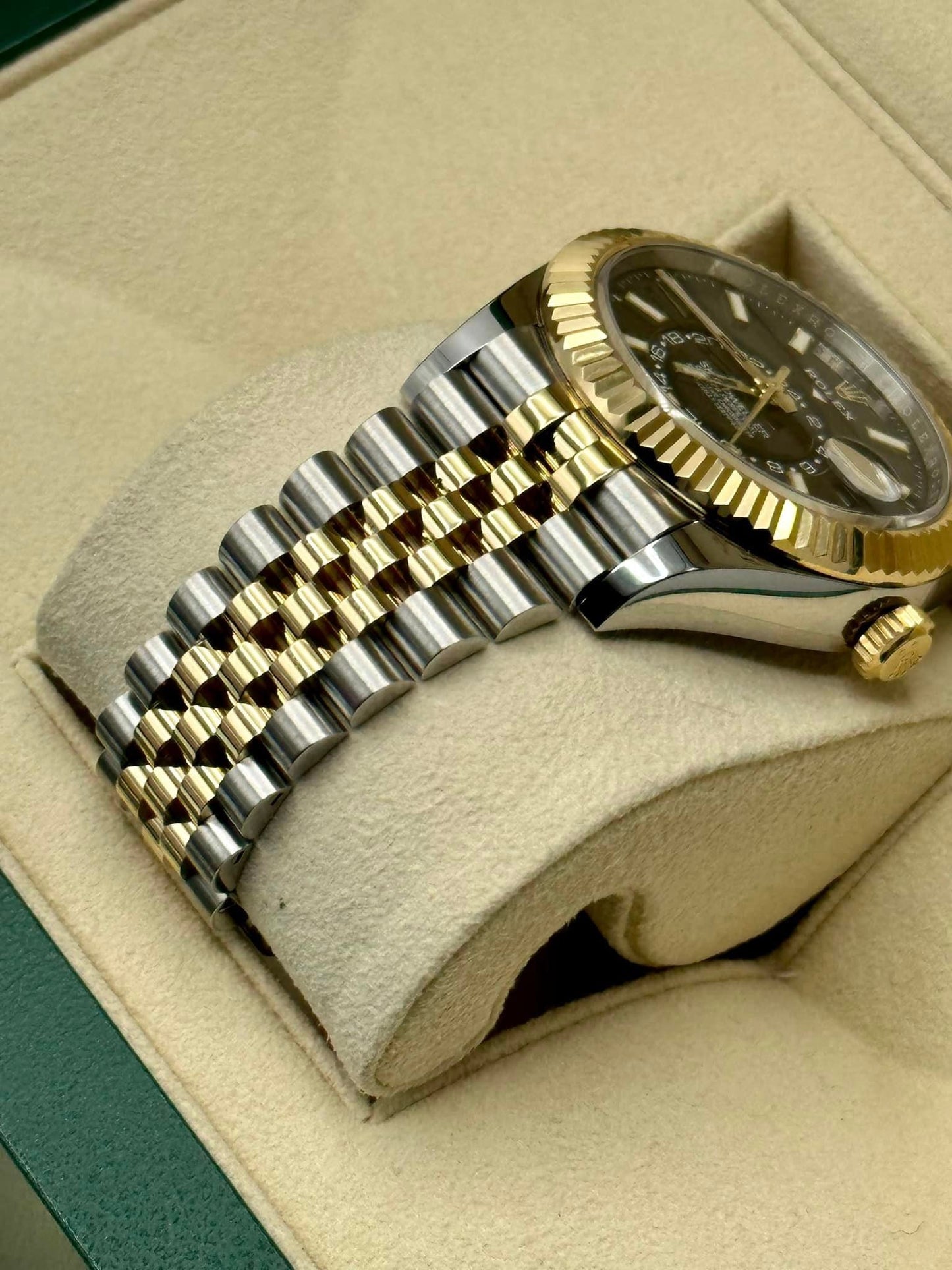 2021 Rolex Sky-Dweller 326933 Jubilee Black Dial - MyWatchLLC