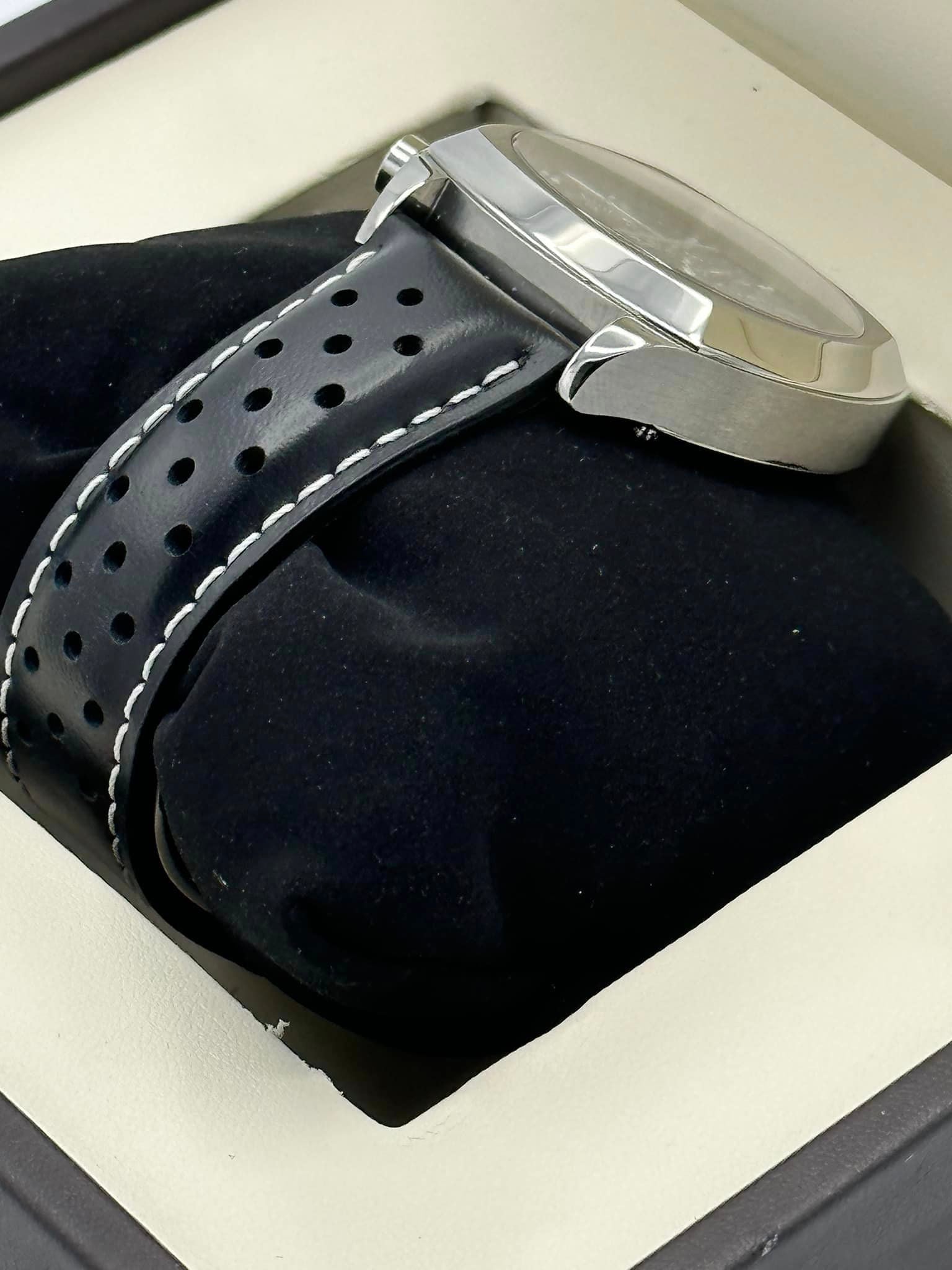 Tag Heuer Monza CR2110 Re-Edition Chronograph Black Dial - MyWatchLLC