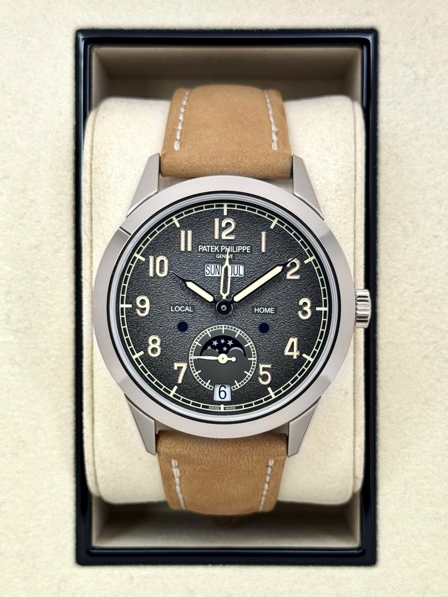 NEW 2025 Patek Philippe 42mm 5326G Annual Calendar Travel Time Compliations - MyWatchLLC
