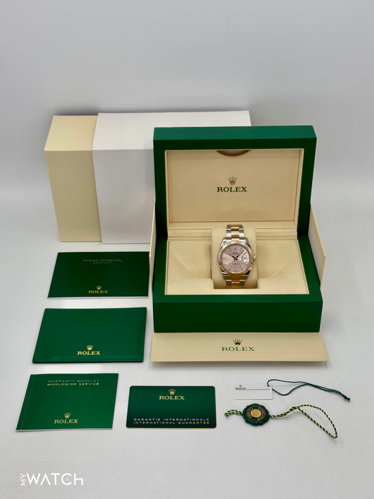 2023 Rolex Datejust 41mm 126331 Two-Tone Oyster Sundust Dial - MyWatchLLC