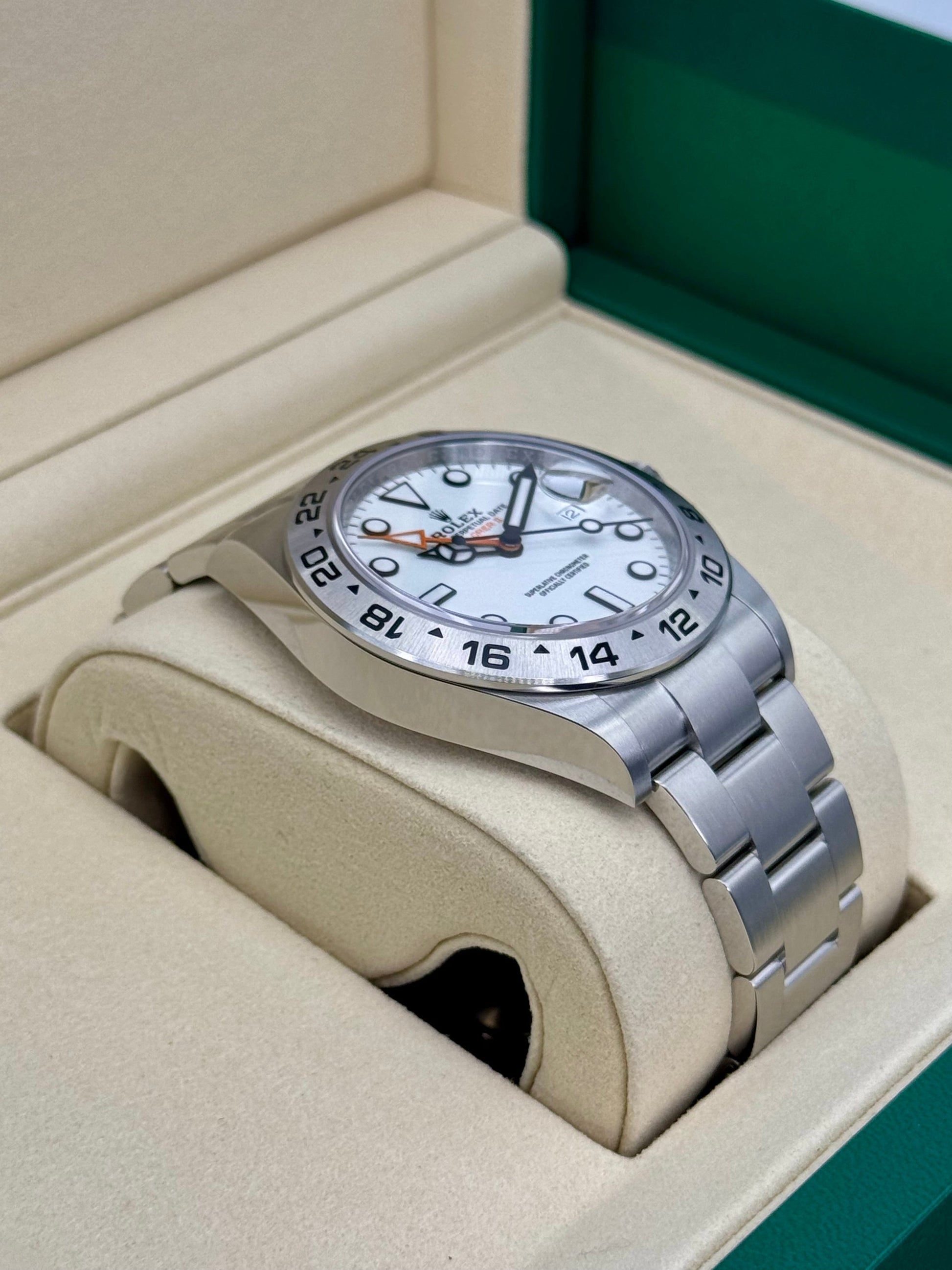 NEW 2025 Rolex Explorer II 42mm 226570 Polar White Dial - MyWatchLLC