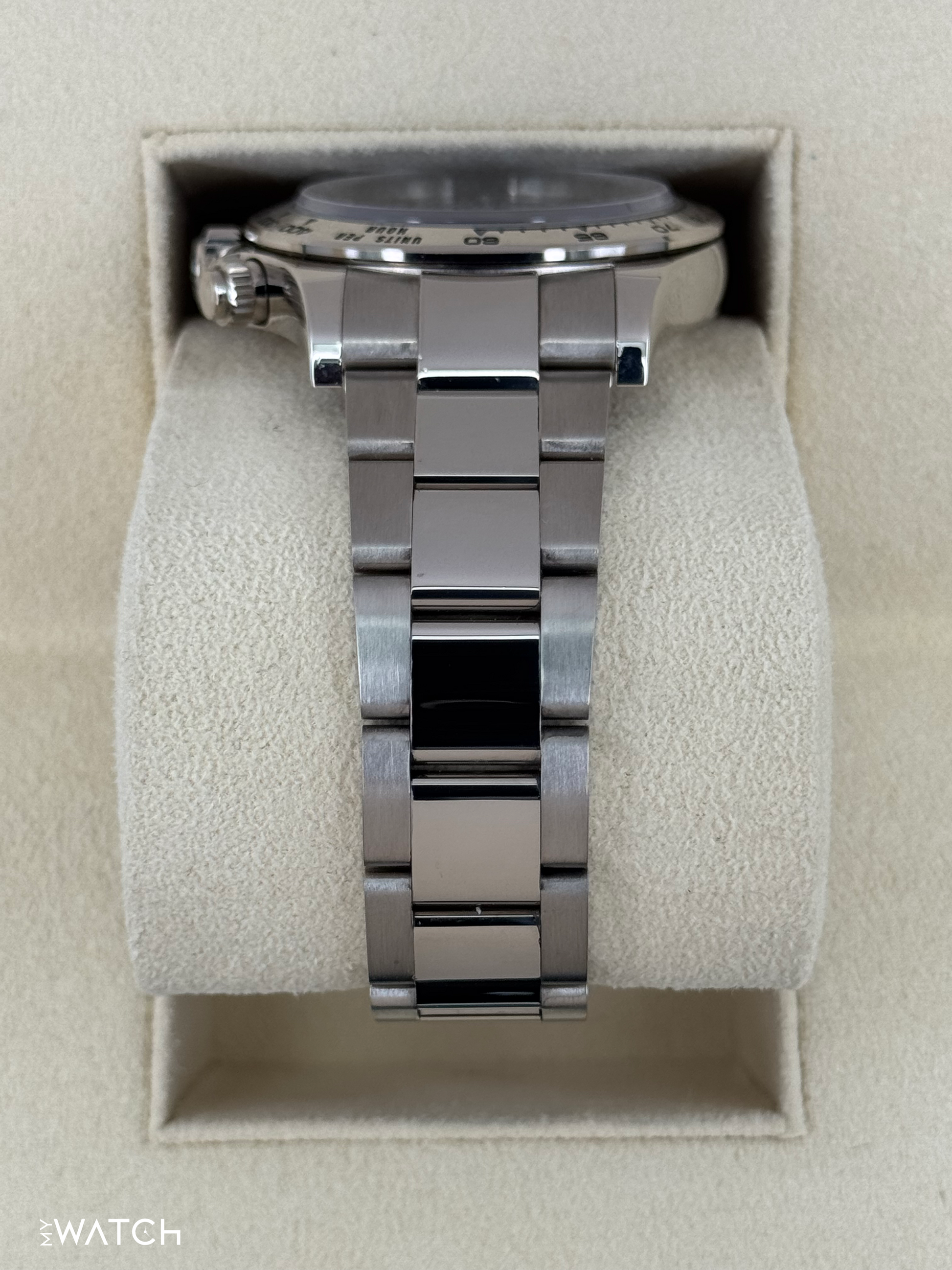 2019 Rolex Daytona 40mm 116509 White Gold Silver Ghost Dial - MyWatchLLC