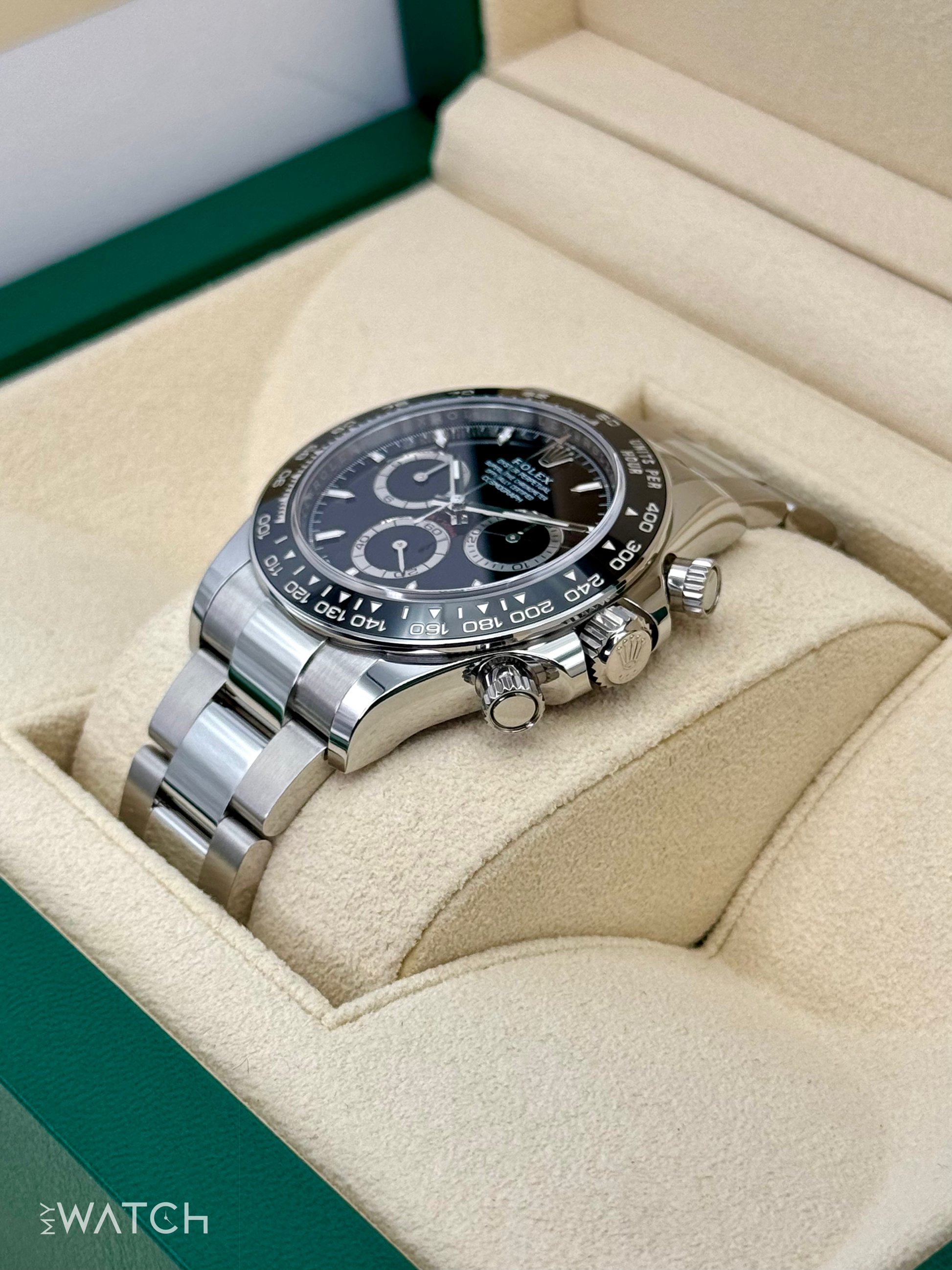 NEW 2024 Rolex Daytona 40mm 126500LN Stainless Steel Black Dial - MyWatchLLC