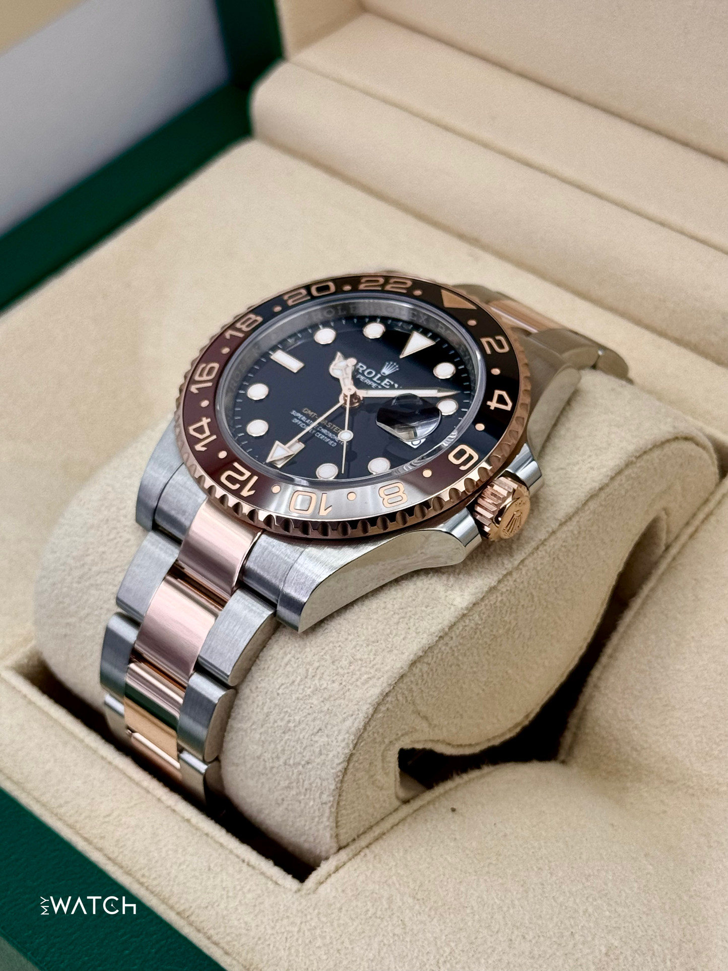 2024 Rolex GMT-Master II "Rootbeer" 40mm 126711CHNR Two-Tone - MyWatchLLC