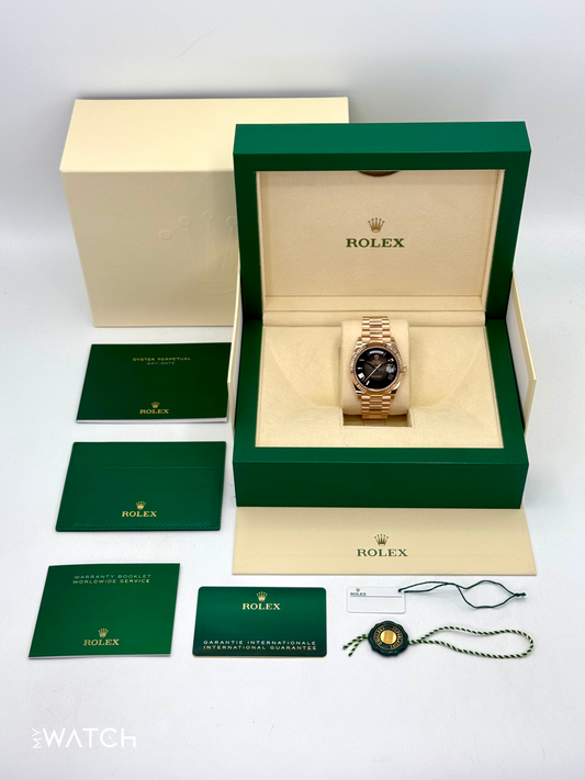 NEW 2025 Rolex Day-Date 40mm 228235 Presidential Slate Ombre Dial - MyWatchLLC