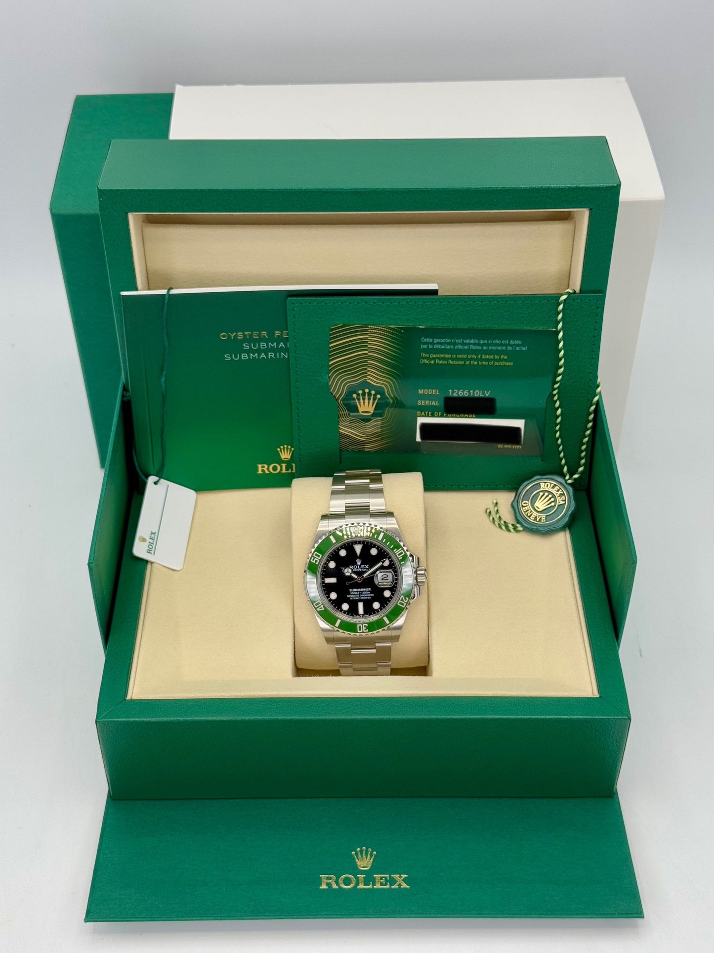 NEW 2025 Rolex Submariner "Starbucks" 41mm 126610LV Black Dial - MyWatchLLC