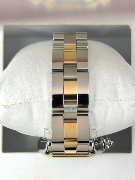 2009 Cartier Roadster 30.4mm 62031Y4 Two-Tone Silver Dial - MyWatchLLC