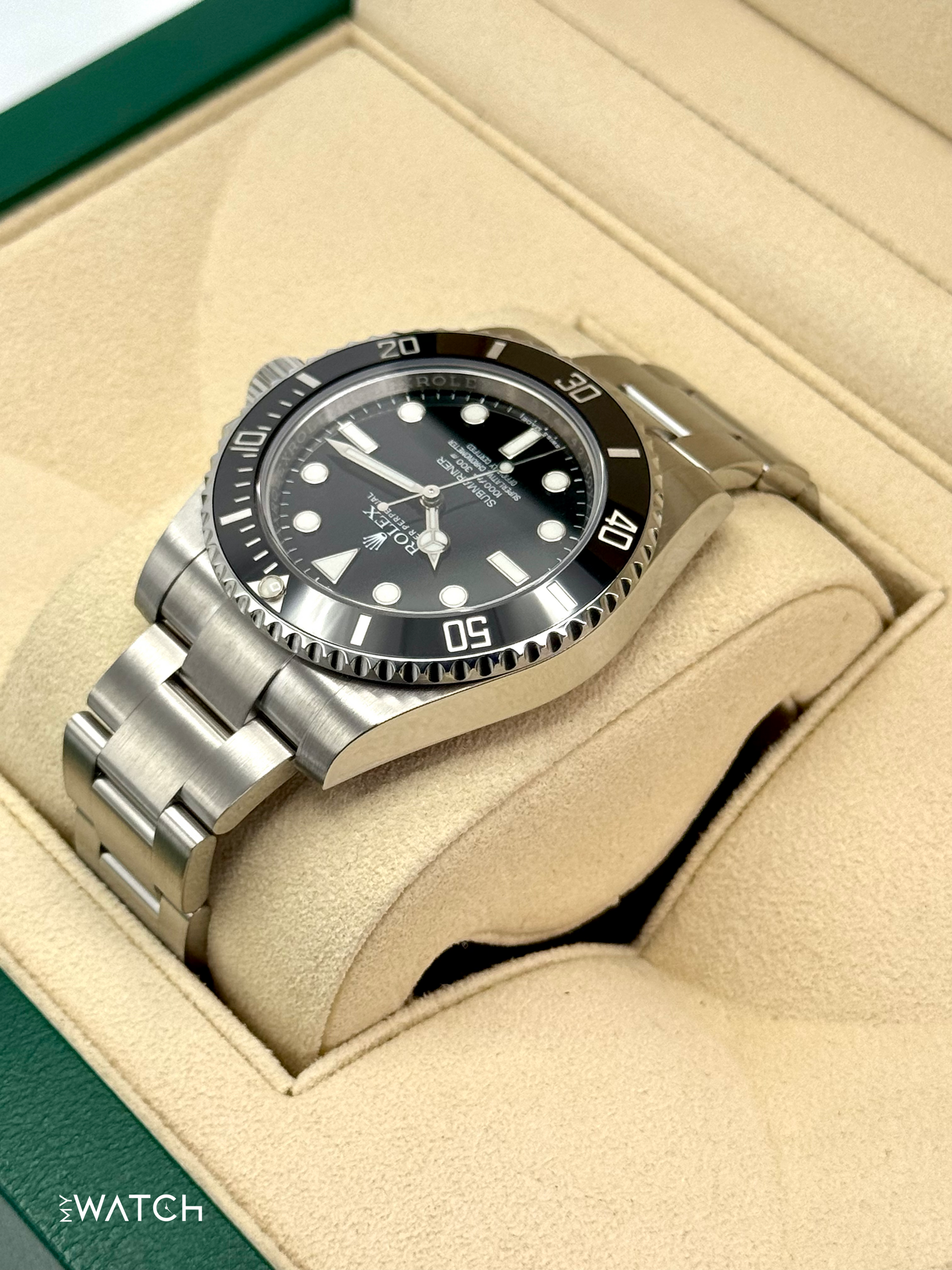 2015 Rolex Submariner 40mm 114060 Stainless Steel Black Dial - MyWatchLLC