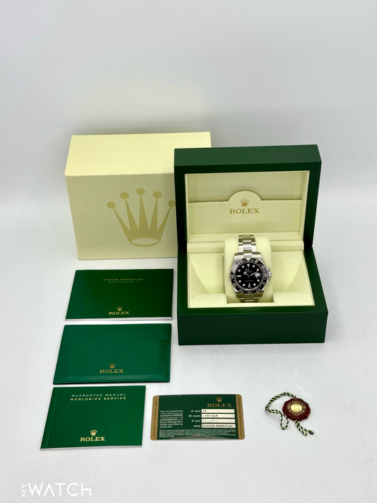 2013 Rolex GMT-Master II 40mm 116710LN Stainless Steel Black Dial - MyWatchLLC