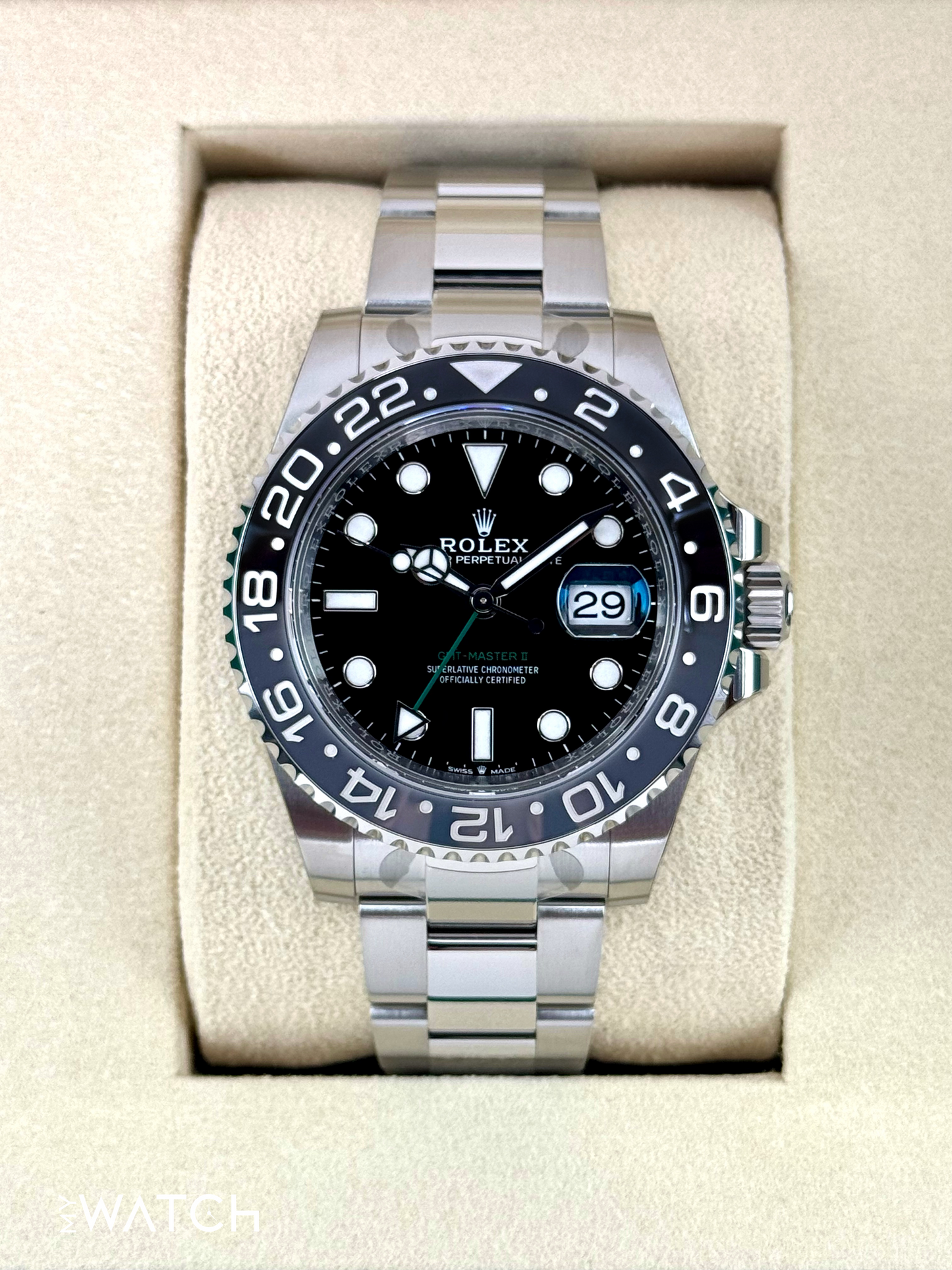 NEW 2025 Rolex GMT-Master II "Bruce Wayne" 40mm 126710GRNR Oyster - MyWatchLLC
