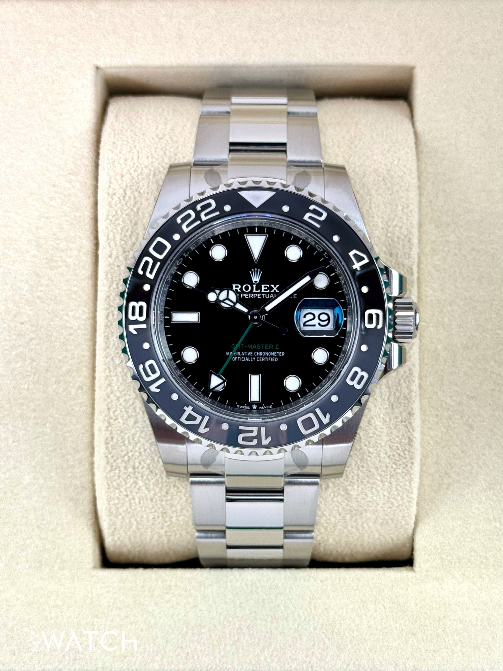 NEW 2025 Rolex GMT-Master II "Bruce Wayne" 40mm 126710GRNR Oyster - MyWatchLLC