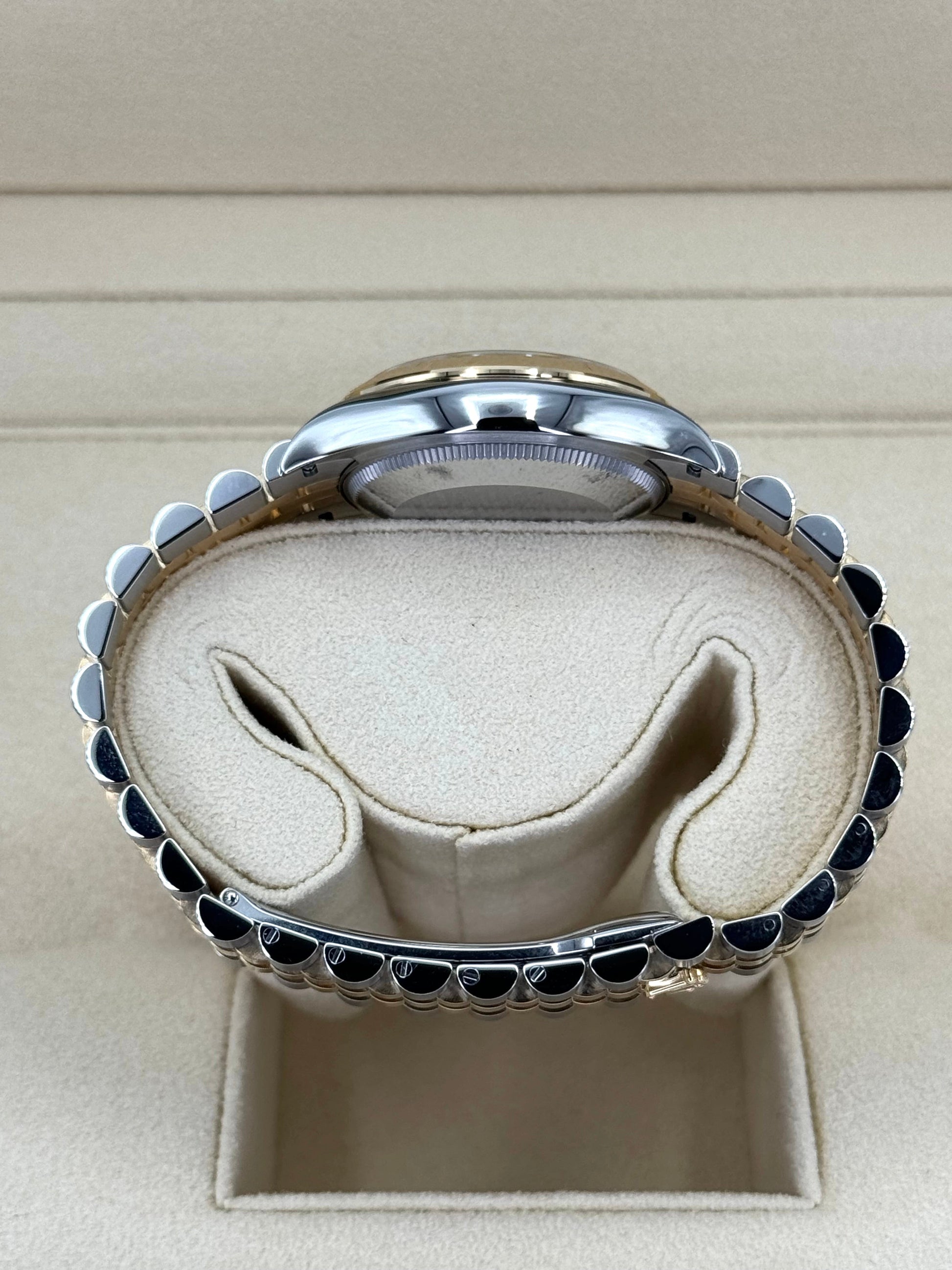 NEW 2023 Rolex Lady-Datejust 31mm 278273 Two-Tone Jubilee Green Dial - MyWatchLLC