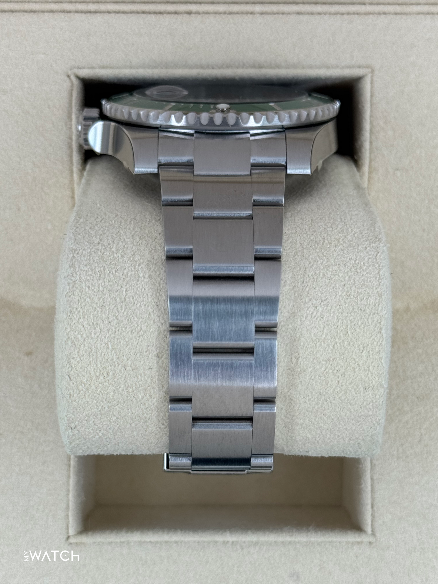 NEW 2019 Rolex Submariner "Hulk" 40mm 116610LV Green Dial (STICKERED) - MyWatchLLC