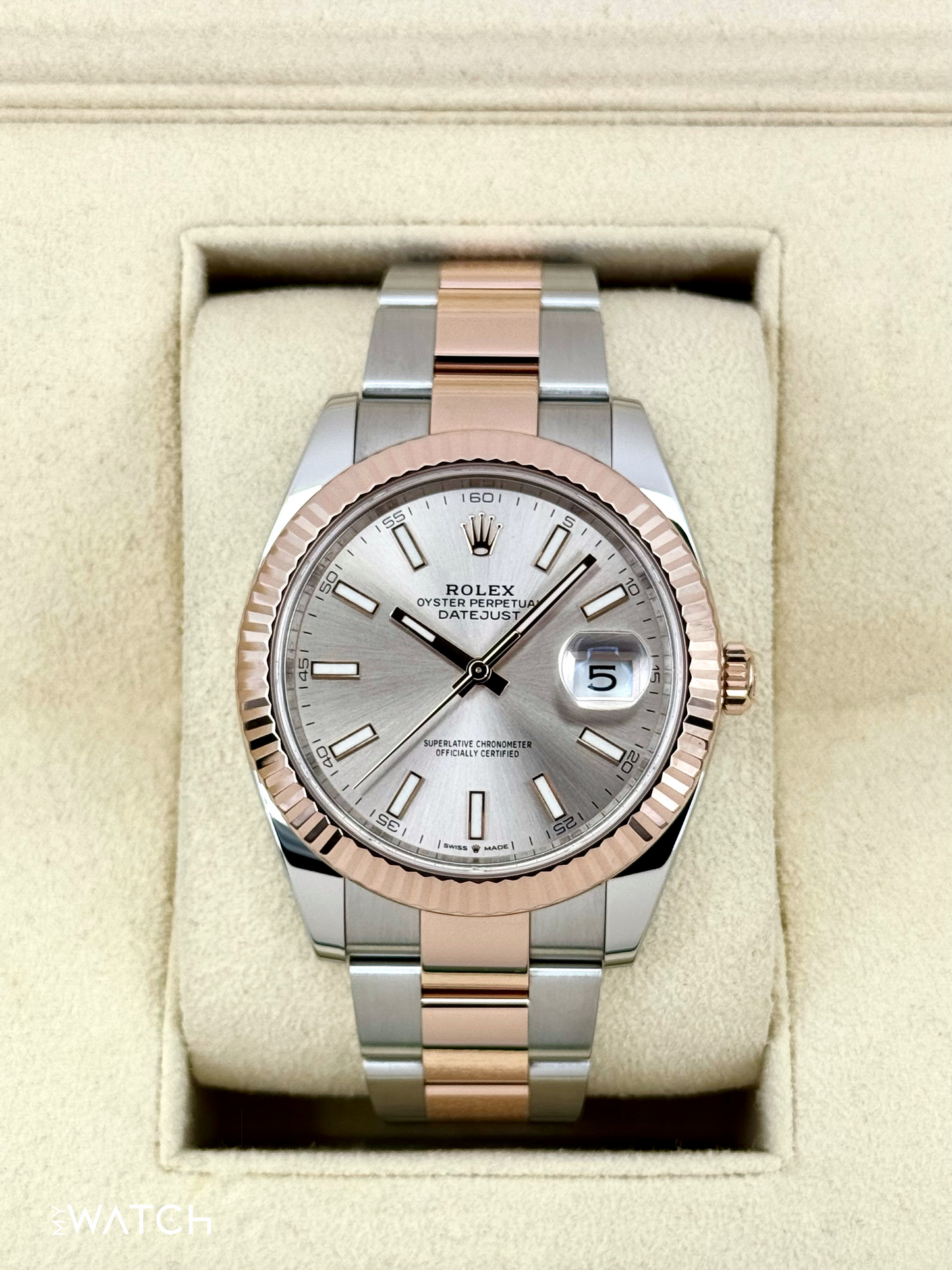 2023 Rolex Datejust 41mm 126331 Two-Tone Oyster Sundust Dial - MyWatchLLC