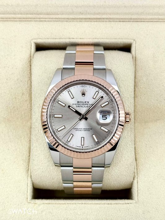 2023 Rolex Datejust 41mm 126331 Two-Tone Oyster Sundust Dial - MyWatchLLC