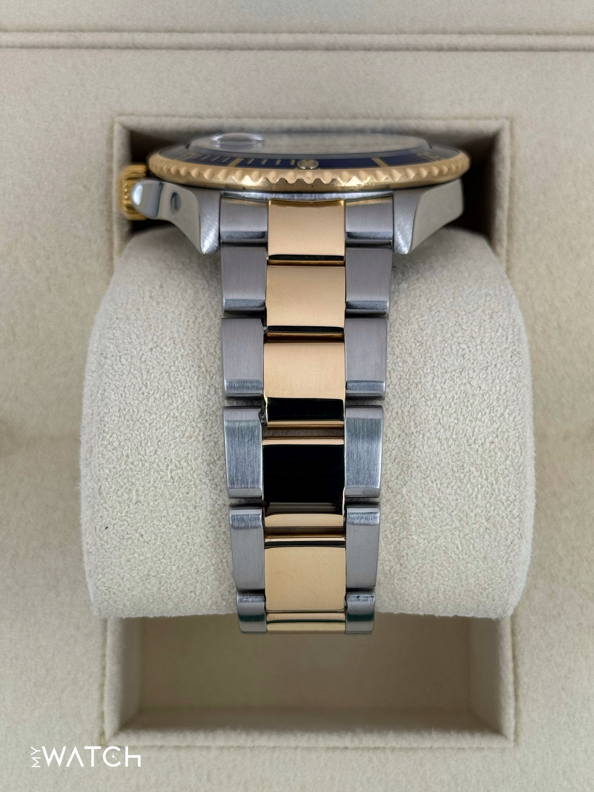 2004 Rolex Submariner "Bluesy" 40mm 16613 Two-Tone Blue Dial - MyWatchLLC