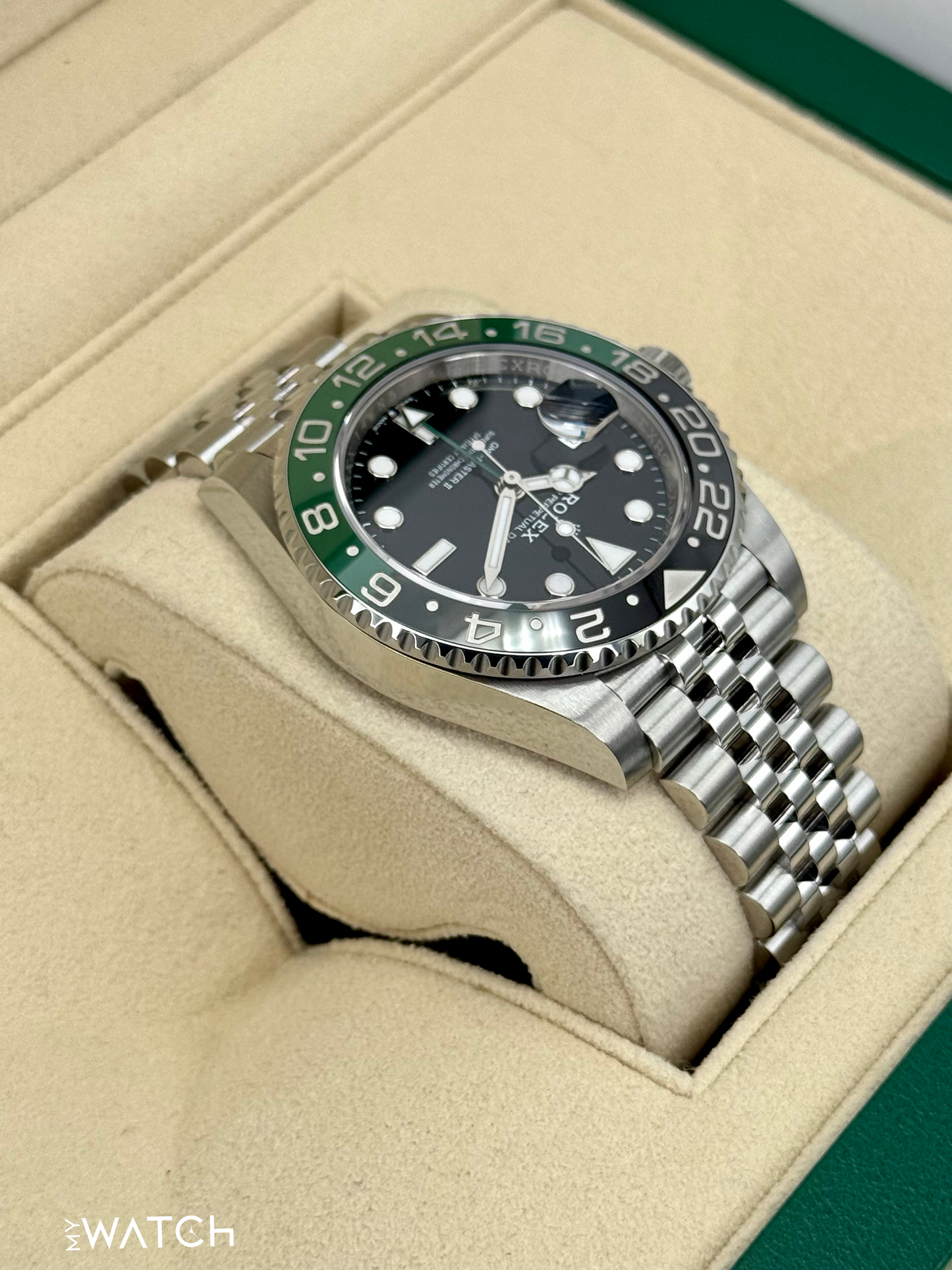 2024 Rolex GMT-Master II "Sprite" 40mm 126720VTNR Jubilee - MyWatchLLC