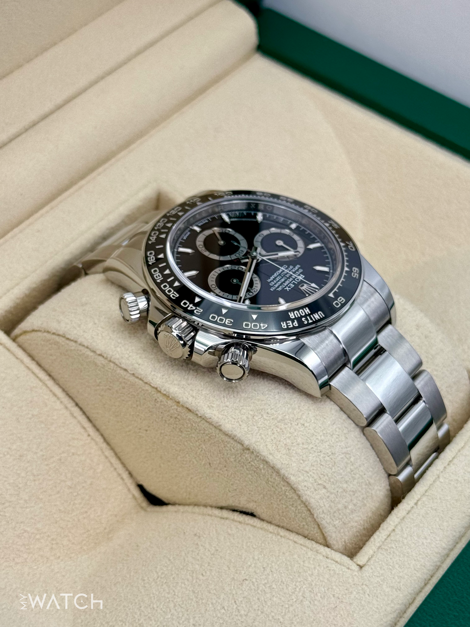 NEW 2024 Rolex Daytona 40mm 126500LN Stainless Steel Black Dial - MyWatchLLC
