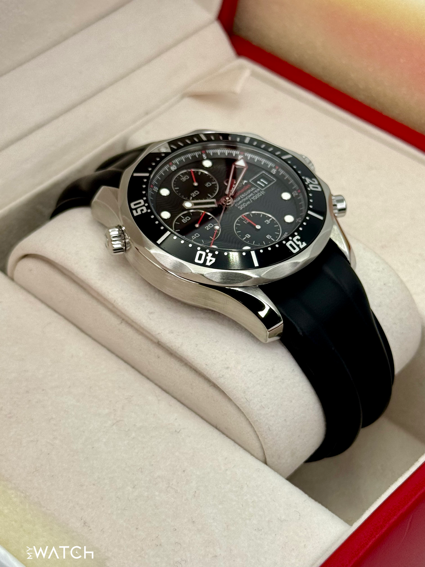 2011 Omega Seamaster Diver 41.5mm 213.30.42.40.01.001 Black Dial - MyWatchLLC