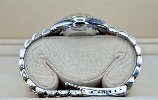 Rolex Lady-Datejust 28mm 79173 Two-Tone Blue 10 Diamond Dial - MyWatchLLC