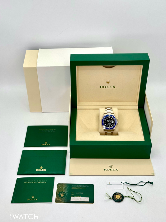 NEW 2022 Rolex Submariner “Cookie Monster â€?41mm 126619LB White Gold Black Dial - MyWatchLLC