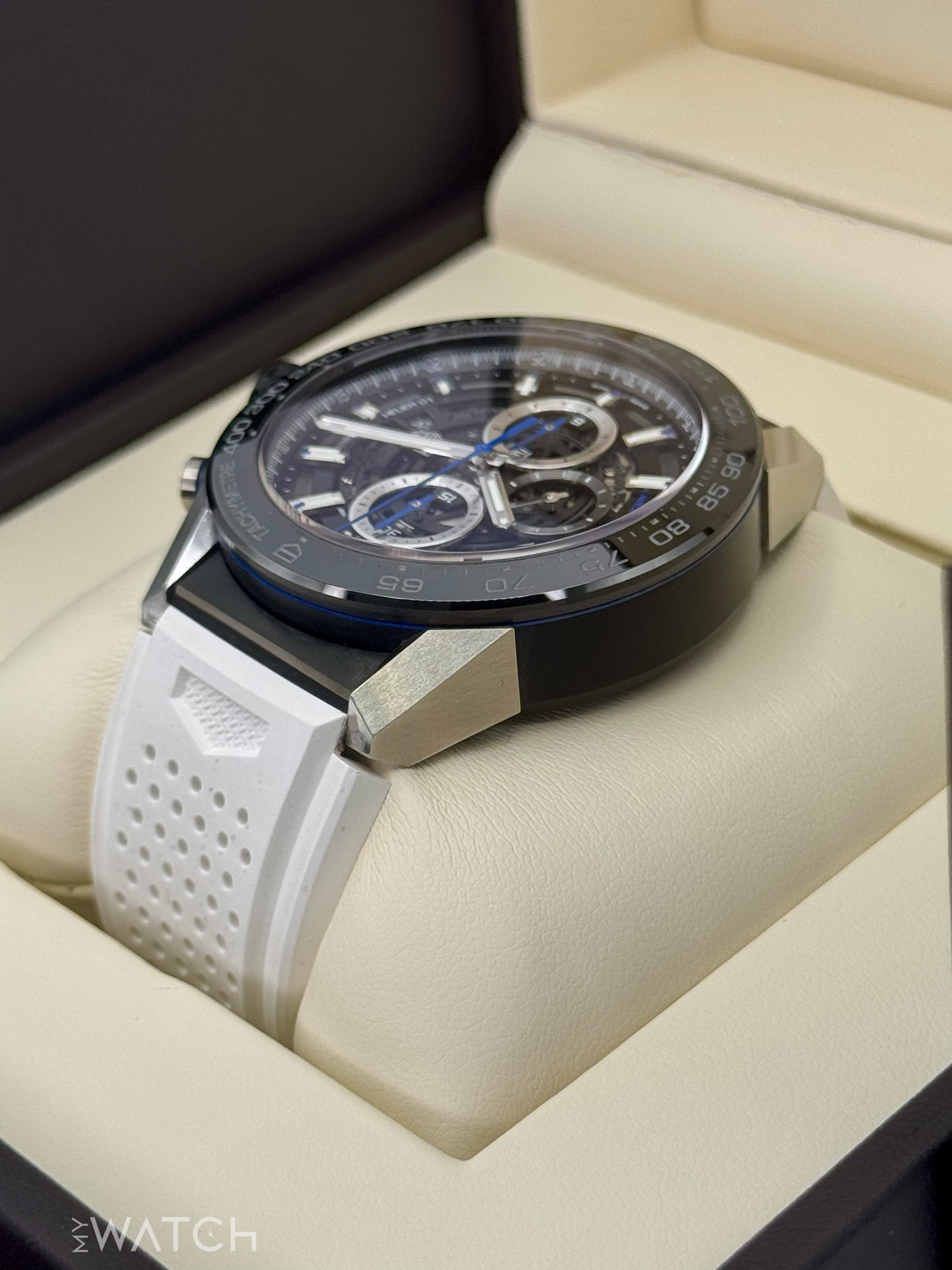 2017 Tag Heuer Carrera Calibre Heuer 01 45mm CAR2A1T.FT6052 Skeletonized - MyWatchLLC