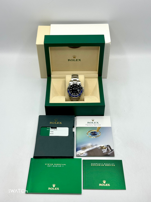 2016 Rolex GMT-Master II "Batman" 40mm 116710BLNR Oyster - MyWatchLLC