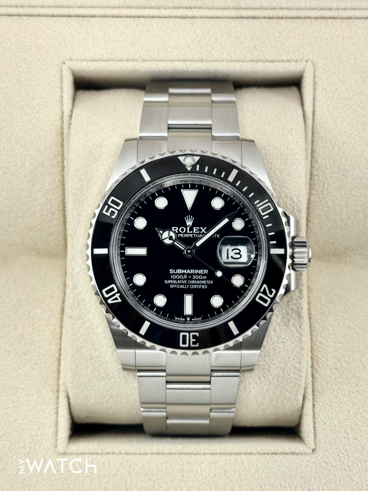 2023 Rolex Submariner 41mm 126610LN Stainless Steel Black Dial - MyWatchLLC