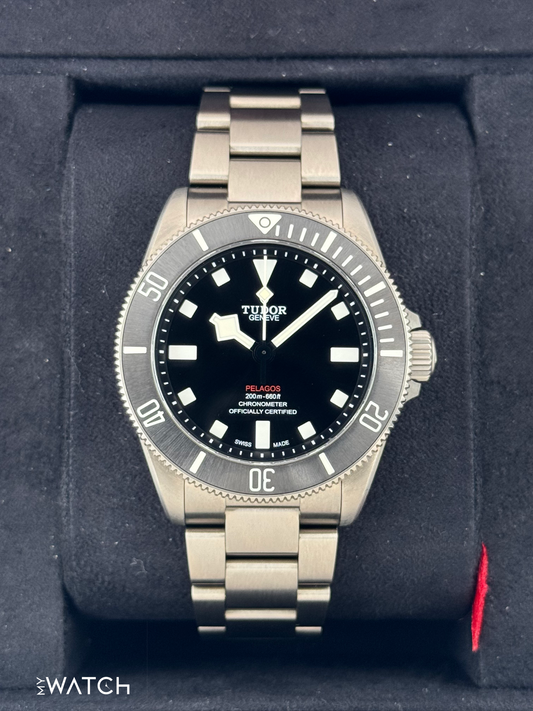 2023 Tudor Pelagos 39mm 25407N Titanium Black Dial - MyWatchLLC